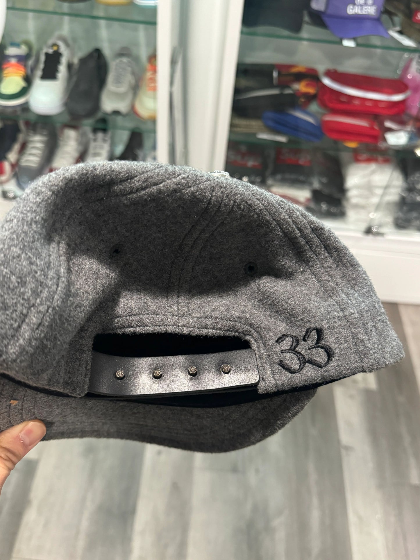 Chrome Hearts Wool Hat Leather Patch 33