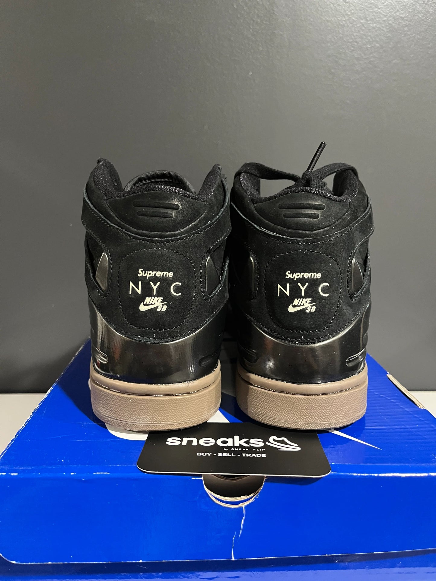 Nike SB Zoom Air 94 Hi Supreme Black