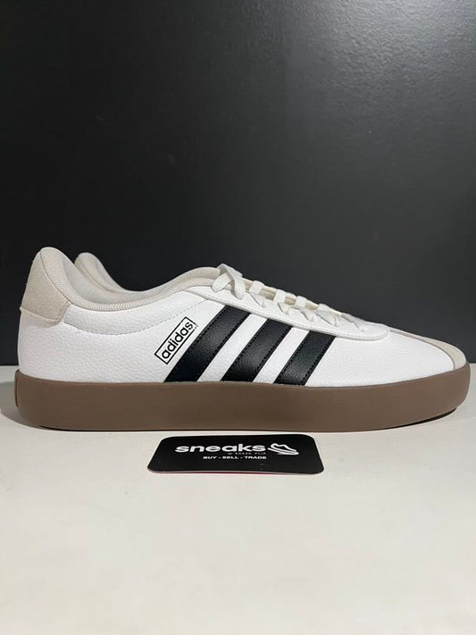 adidas Vl Court 3.0 Cloud White Core Black Grey - New (NO BOX)