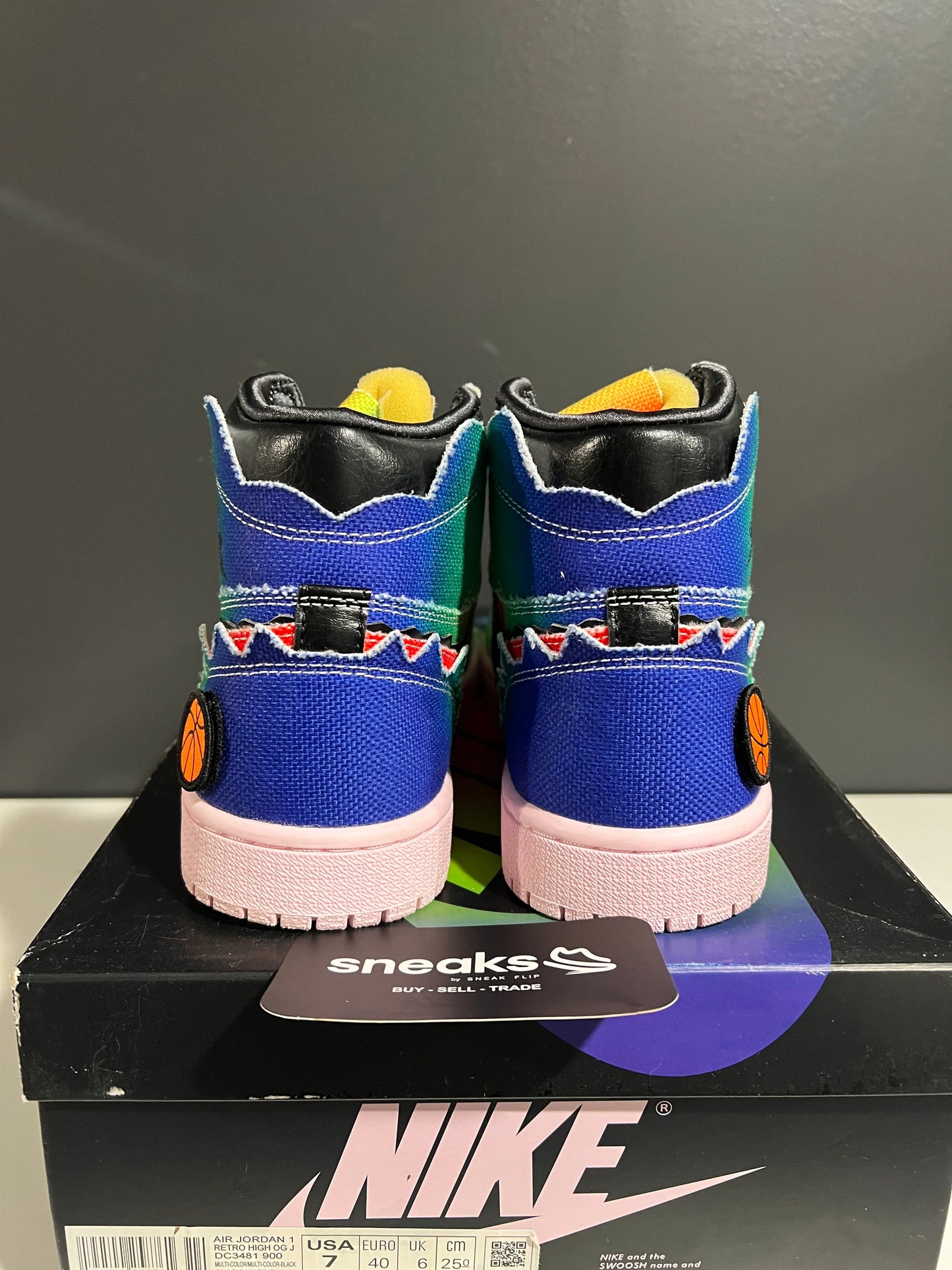 Jordan 1 Retro High J Balvin - Used