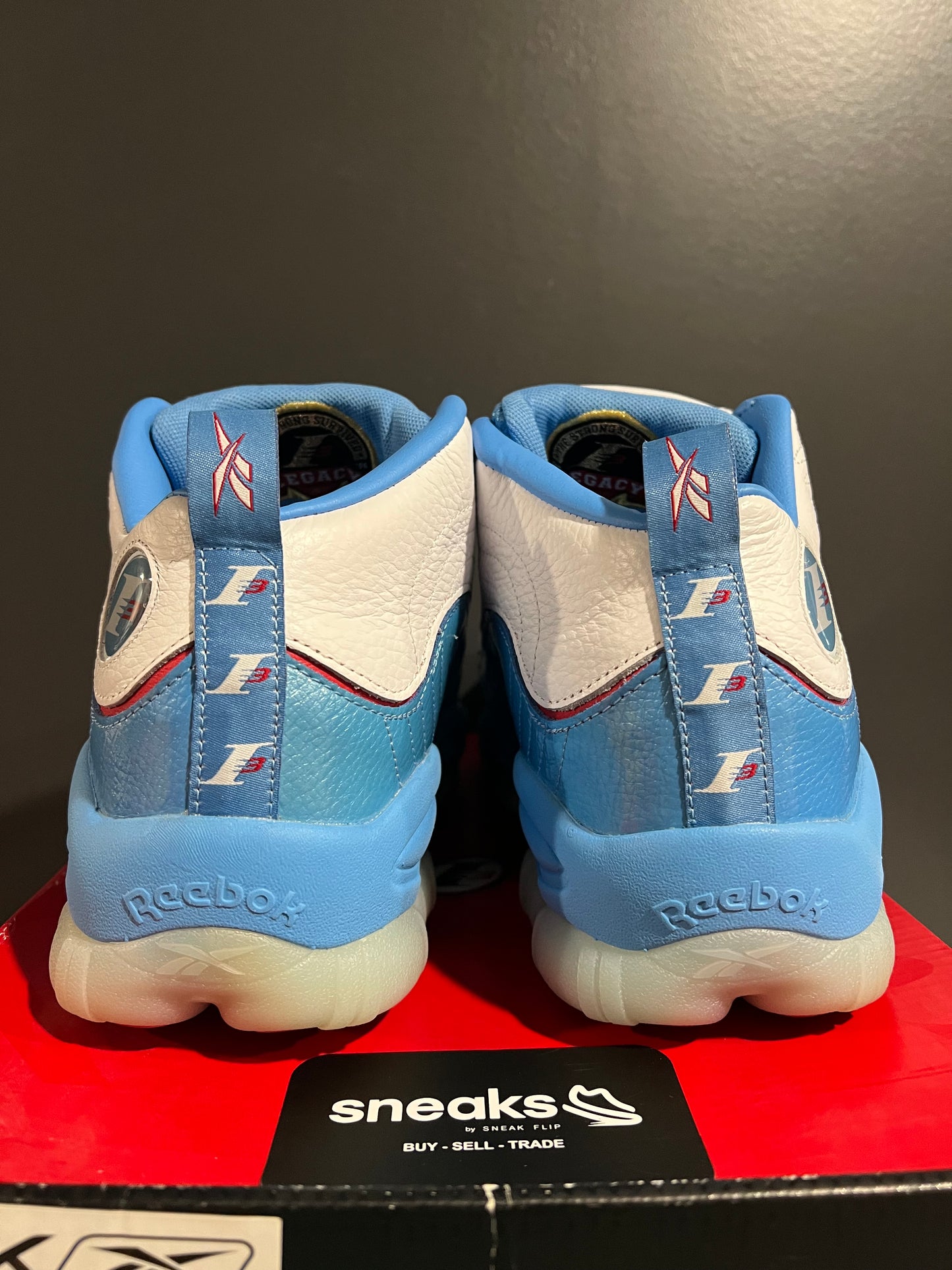 NEW Iverson Legacy Athletic Blue CN8405 SIZE 11M OG ALL AG25-297