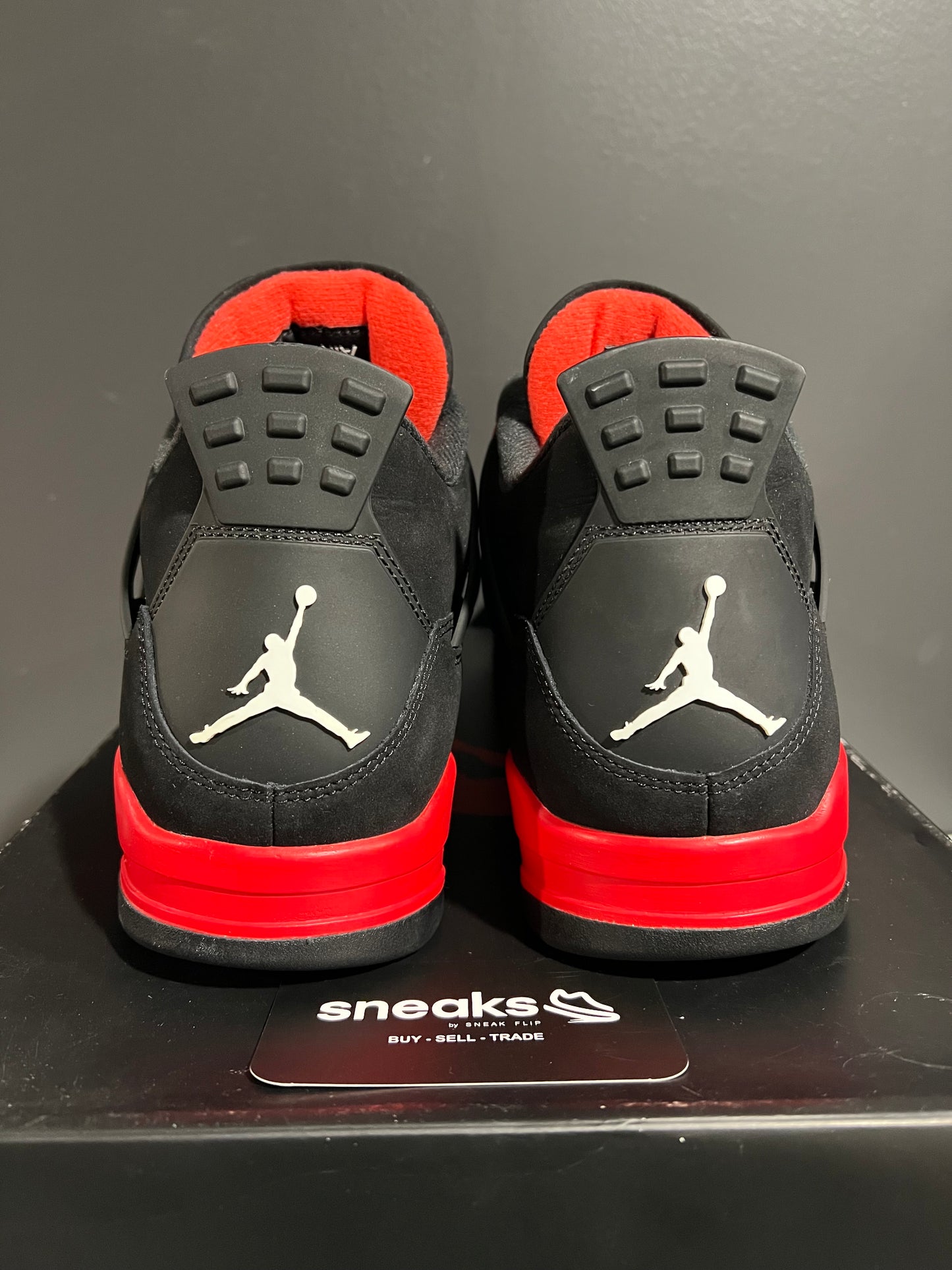 USED Air Jordan 4 Retro Red Thunder CT8527-016 SIZE 13M OG ALL AG25-186