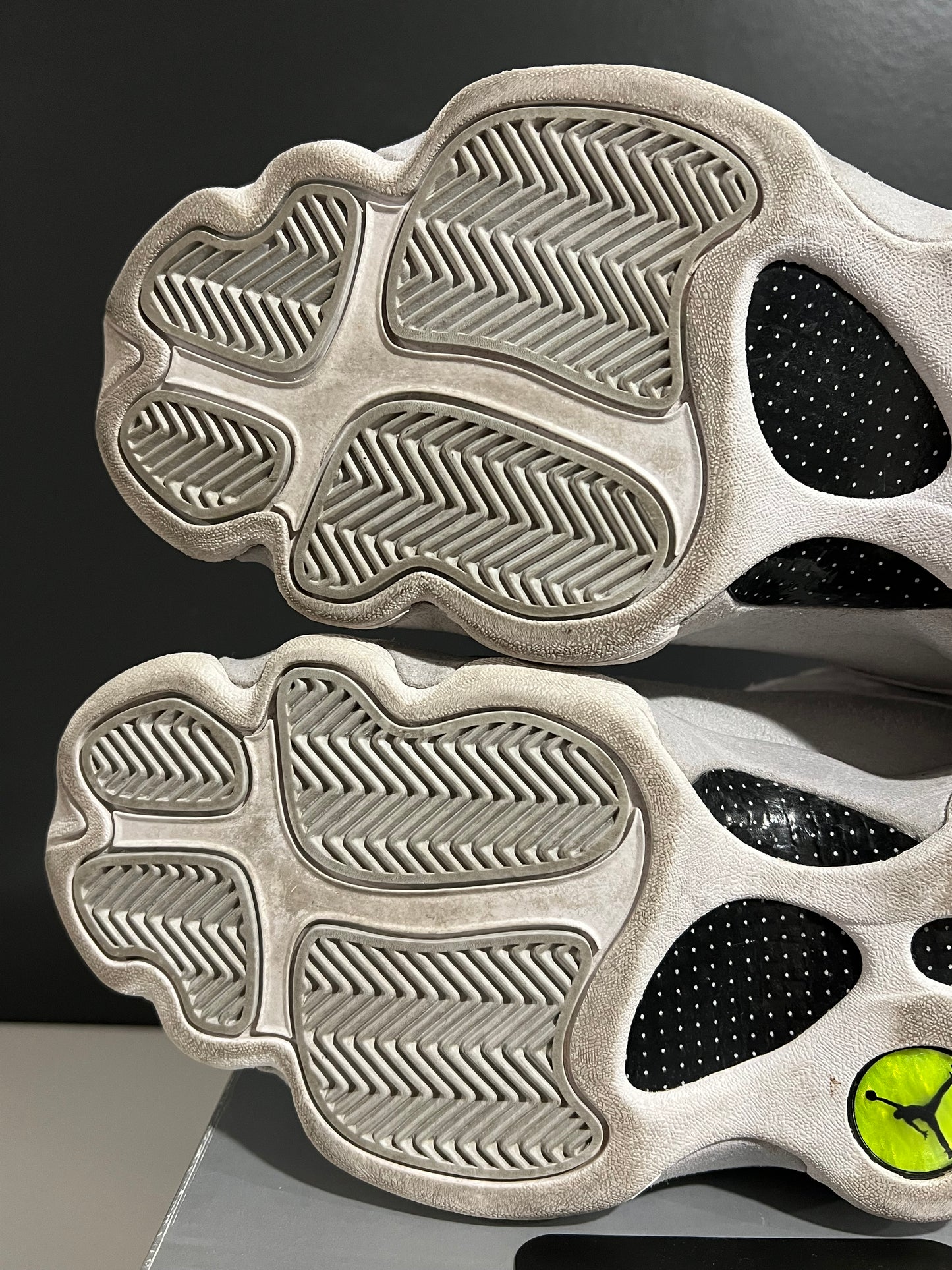USED Air Jordan 13 Retro Low Pure Money 310810-100 SIZE 9M OG ALL