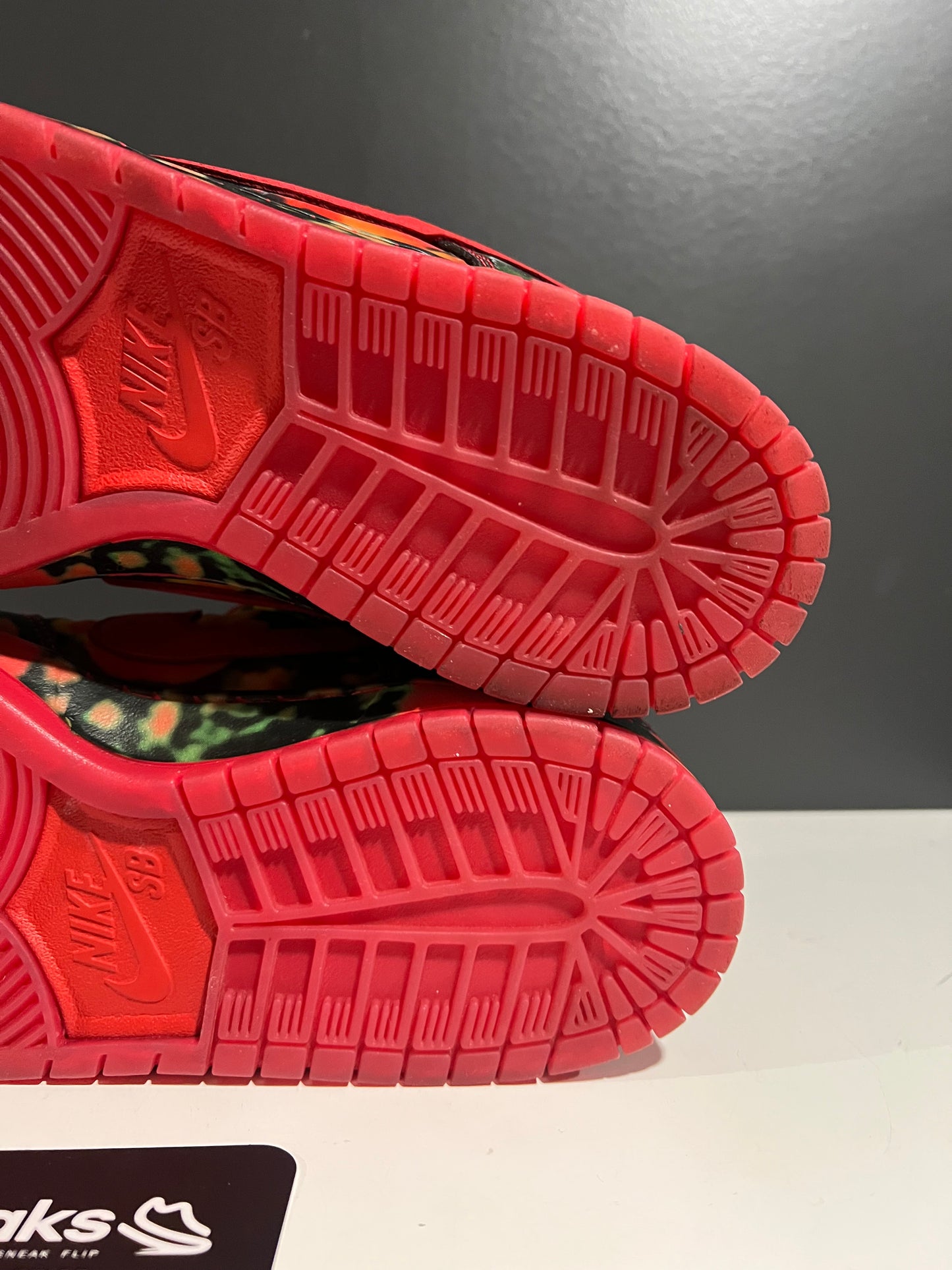 USED Nike SB Dunk Low “Wizard of Oz” Poppy Field FZ1291-600 SIZE 10M NO BOX JY25-199