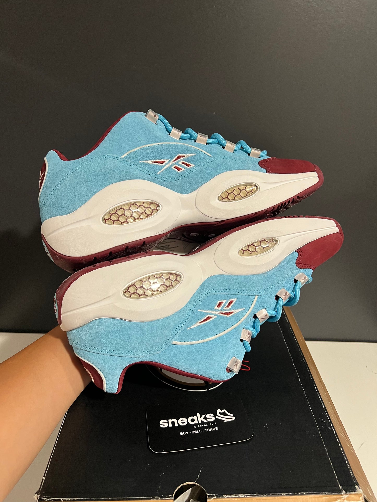 NEW Question Low Phillies GZ0990 SIZE 11M OG ALL AG25-286
