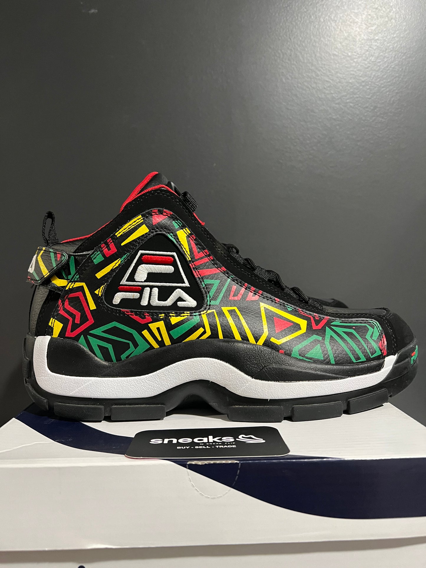 USED Grant Hill 2 Black Jelly Bean Lemon 1BM01260-041 SIZE 11M OG ALL AG25-309