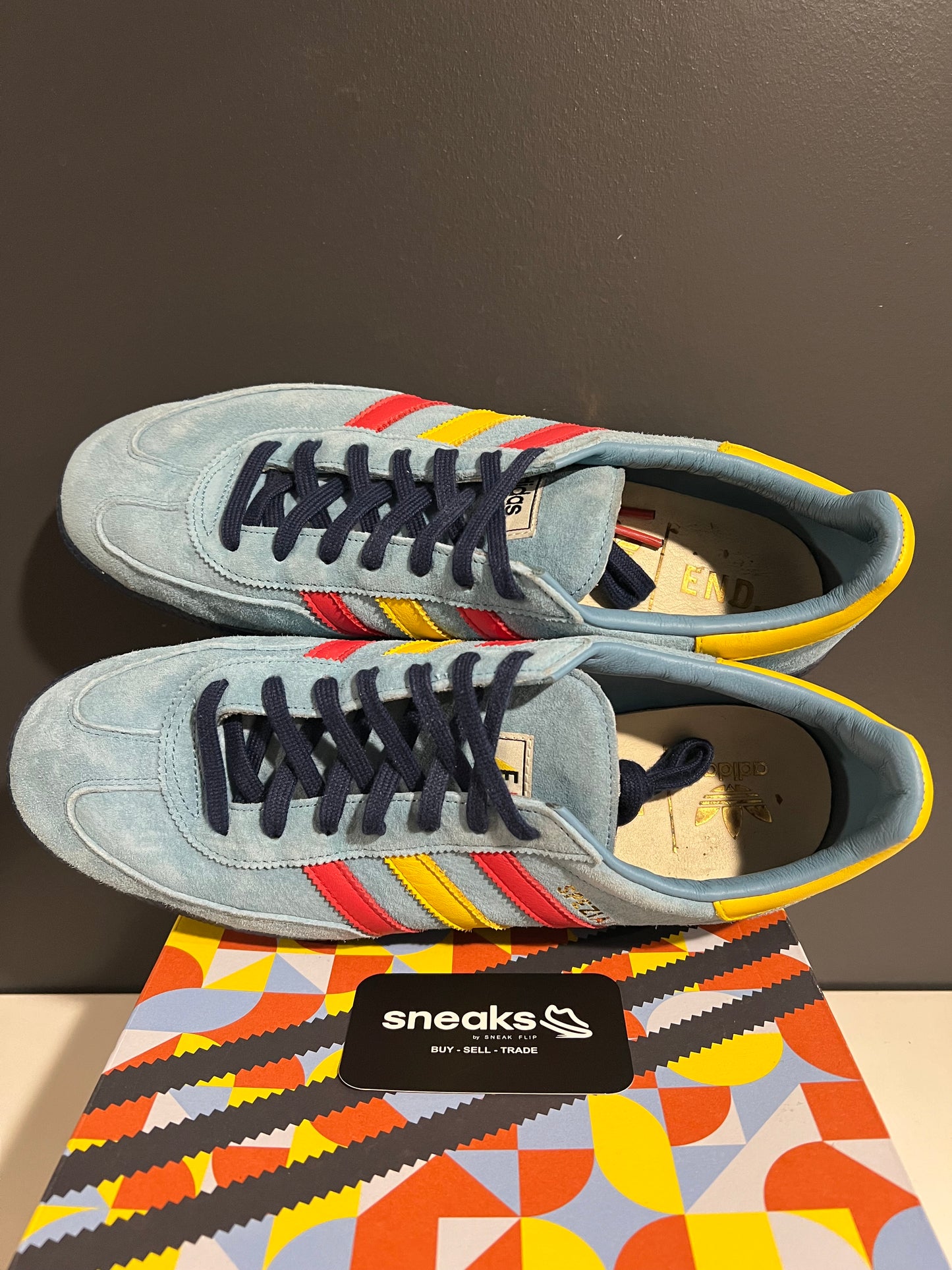 USED END. x Handball Spezial Bauhaus HP9390 SIZE 11M OG ALL AG25-299
