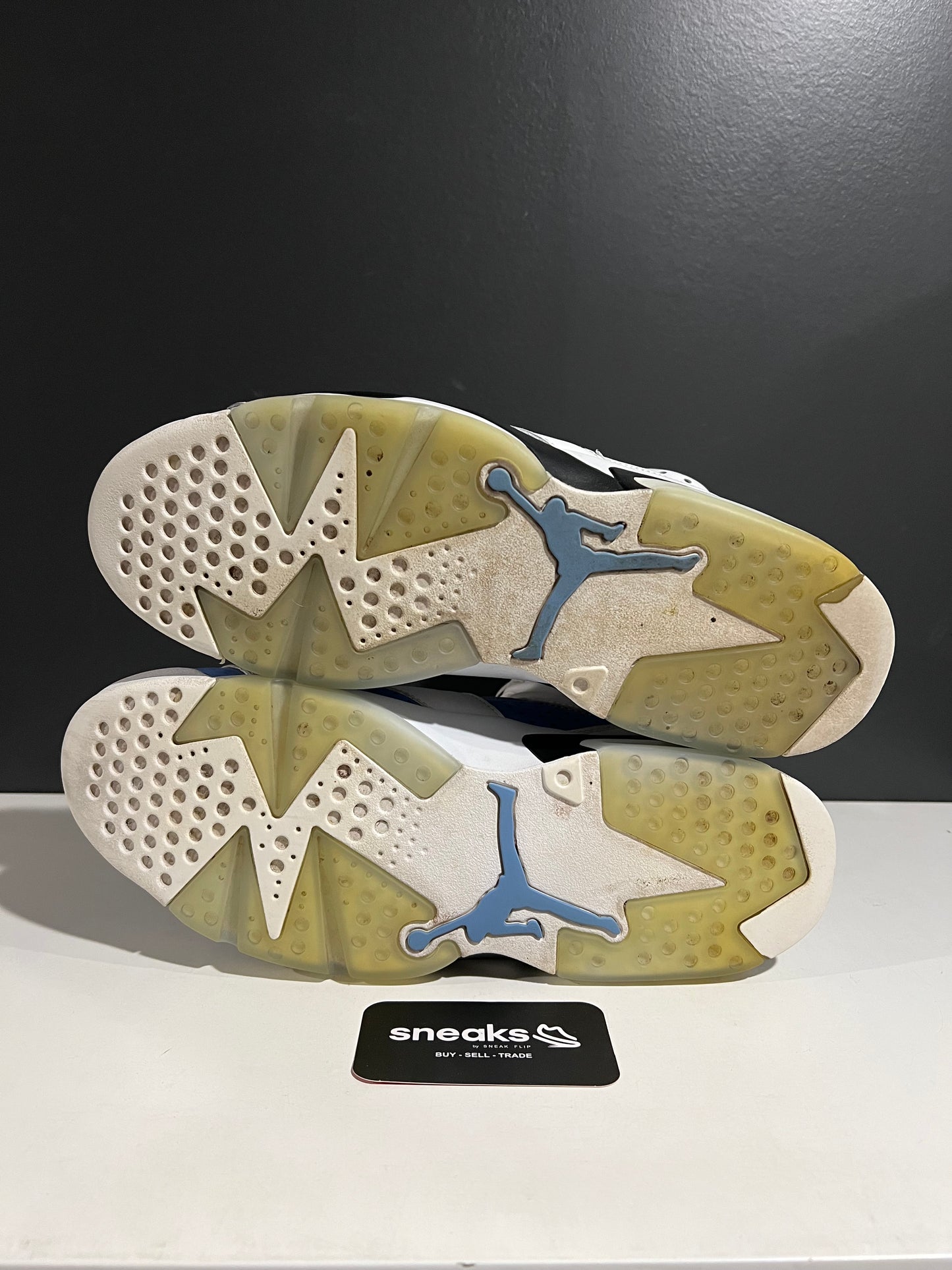 USED Air Jordan 6 Retro UNC Home CT8529-410 SIZE 12M NO BOX SP25-076