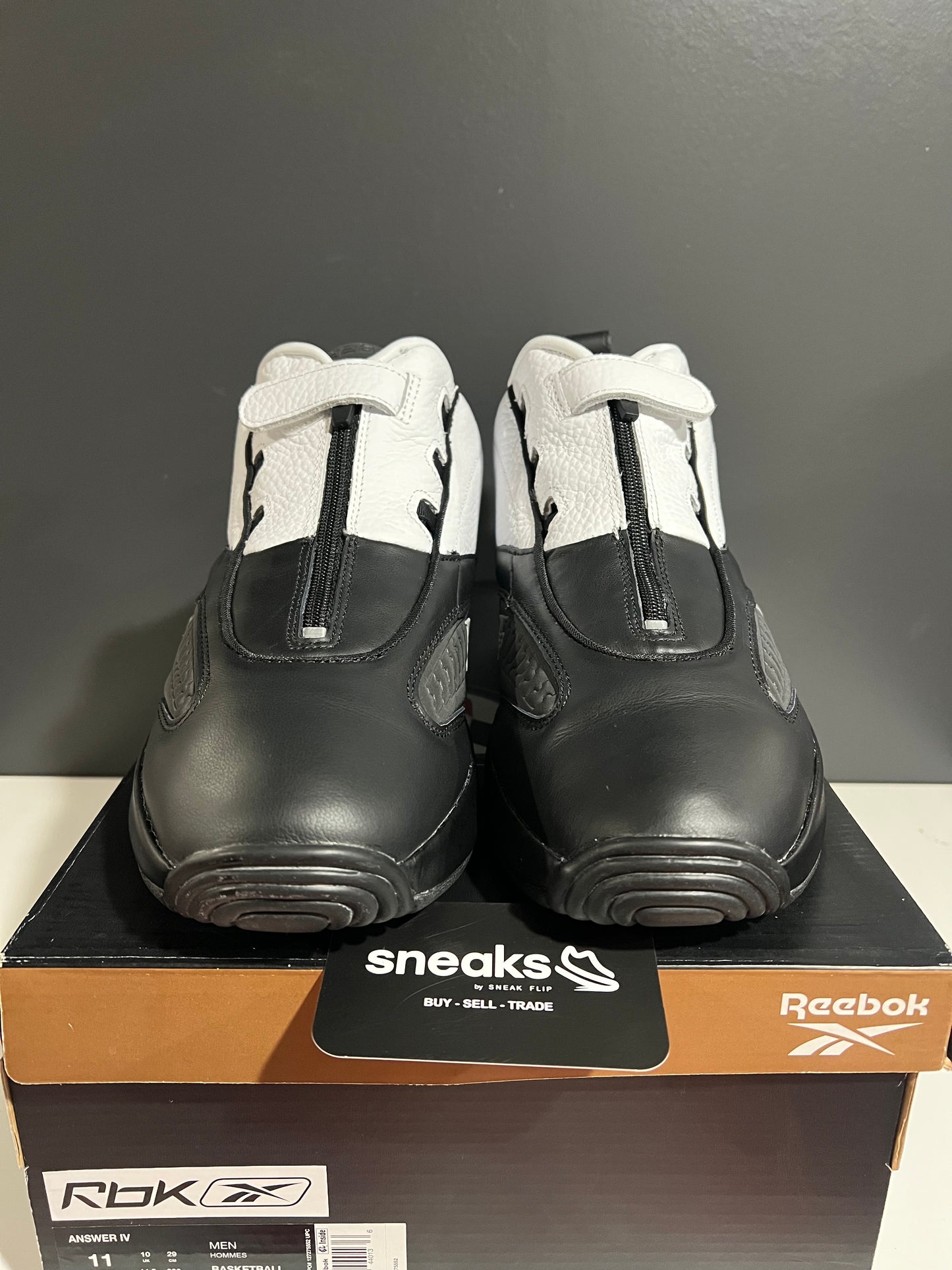 USED Reebok Answer 4 Step Over 2021 G55111 SIZE 11M OG ALL JY25-109