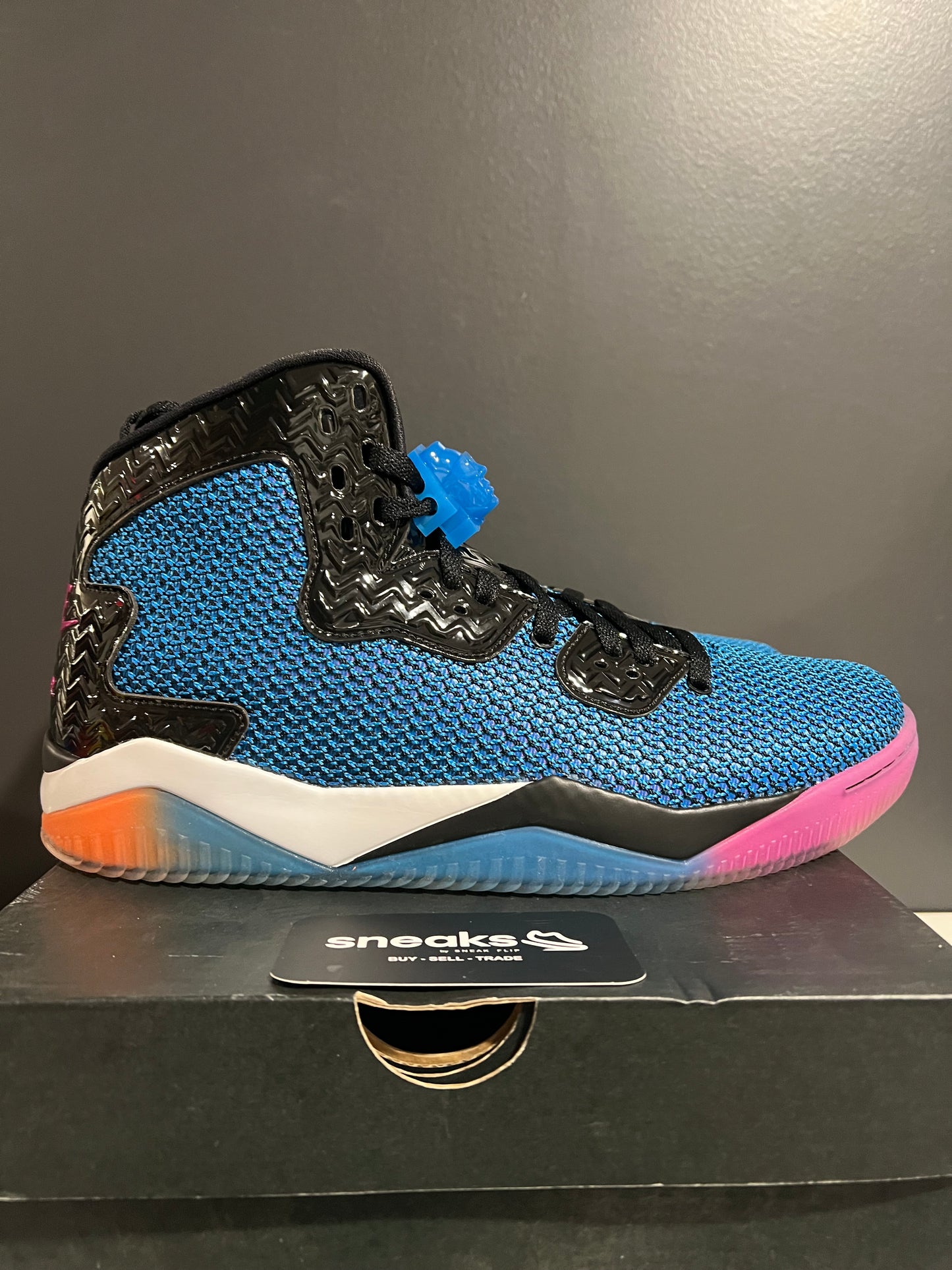 NEW Jordan Spike Forty Photo Blue 819952-029 SIZE 11M OG ALL AG25-302