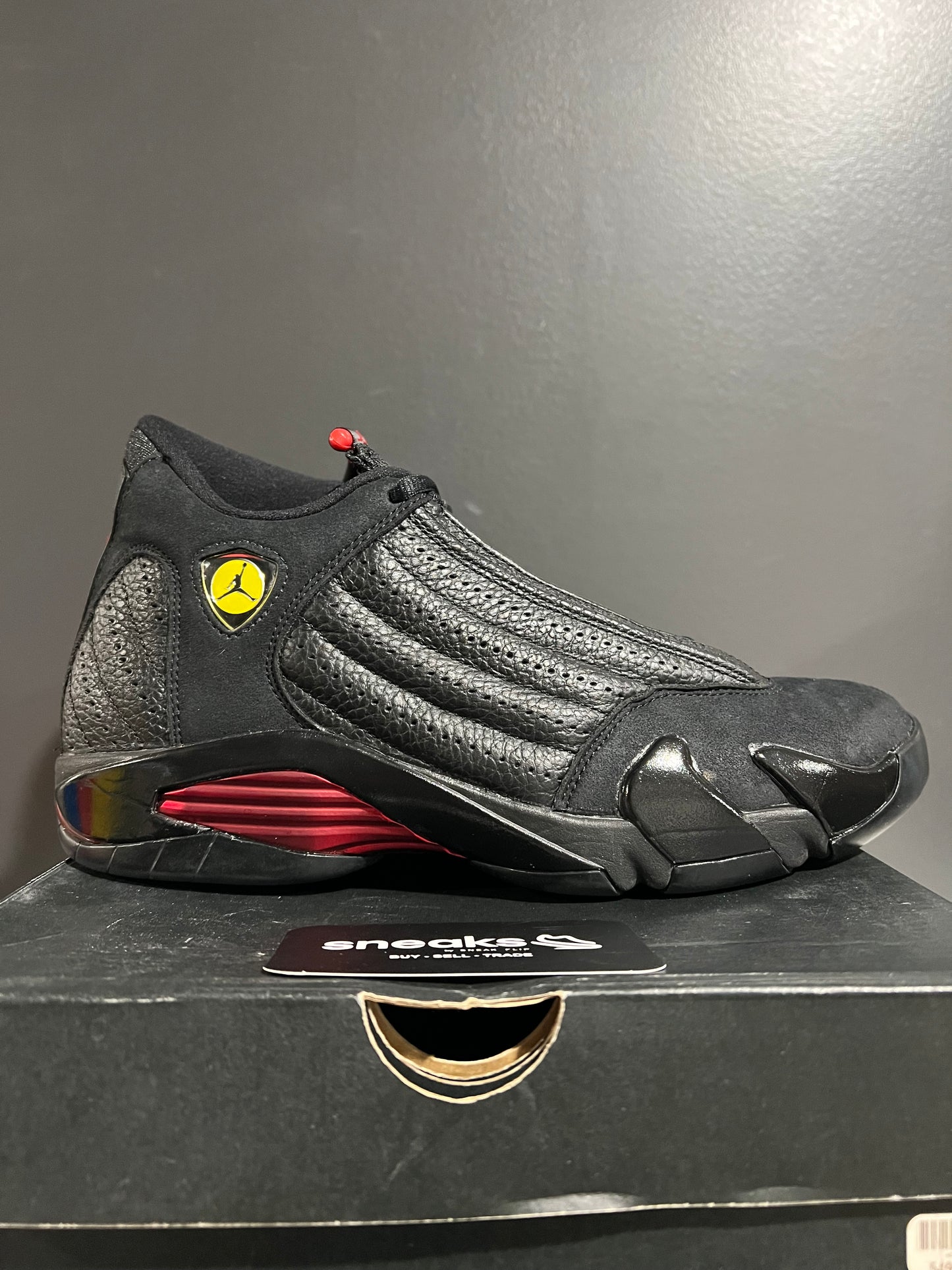 USED Air Jordan 14 Retro Last Shot 2018 487471-003 SIZE 10M OG ALL AG25-275