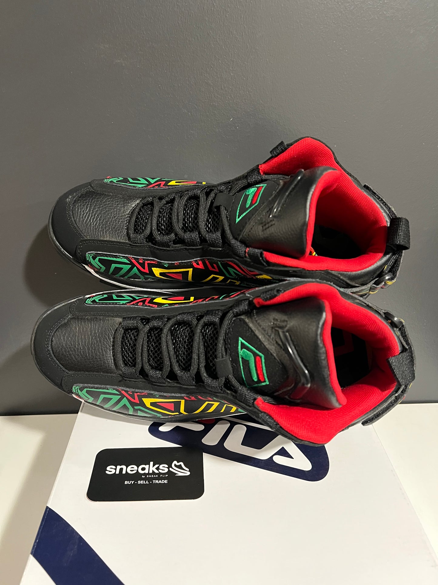 USED Grant Hill 2 Black Jelly Bean Lemon 1BM01260-041 SIZE 11M OG ALL AG25-309