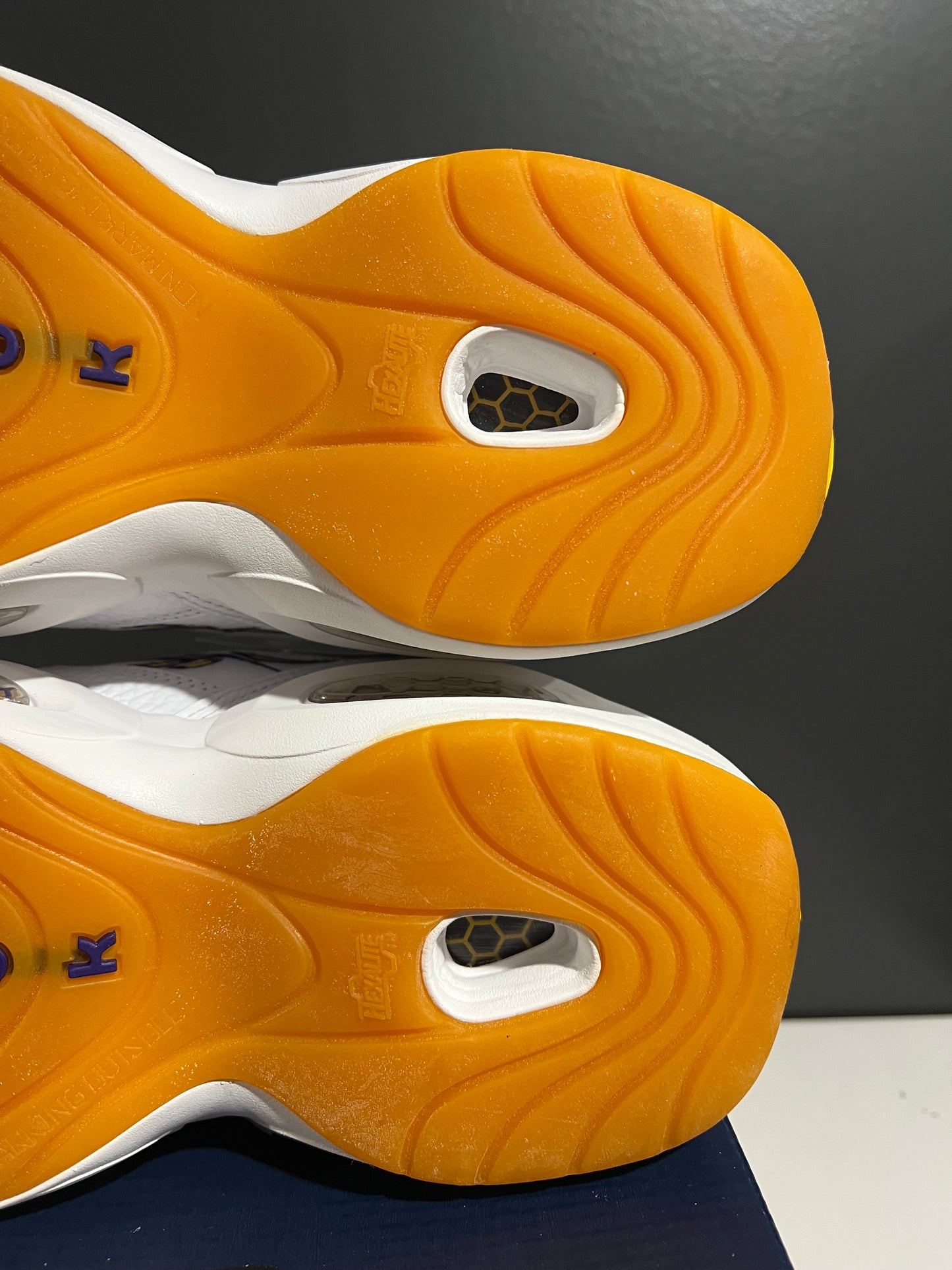 NEW Question Mid Yellow Toe FX4278 SIZE 11M OG ALL AG25-300