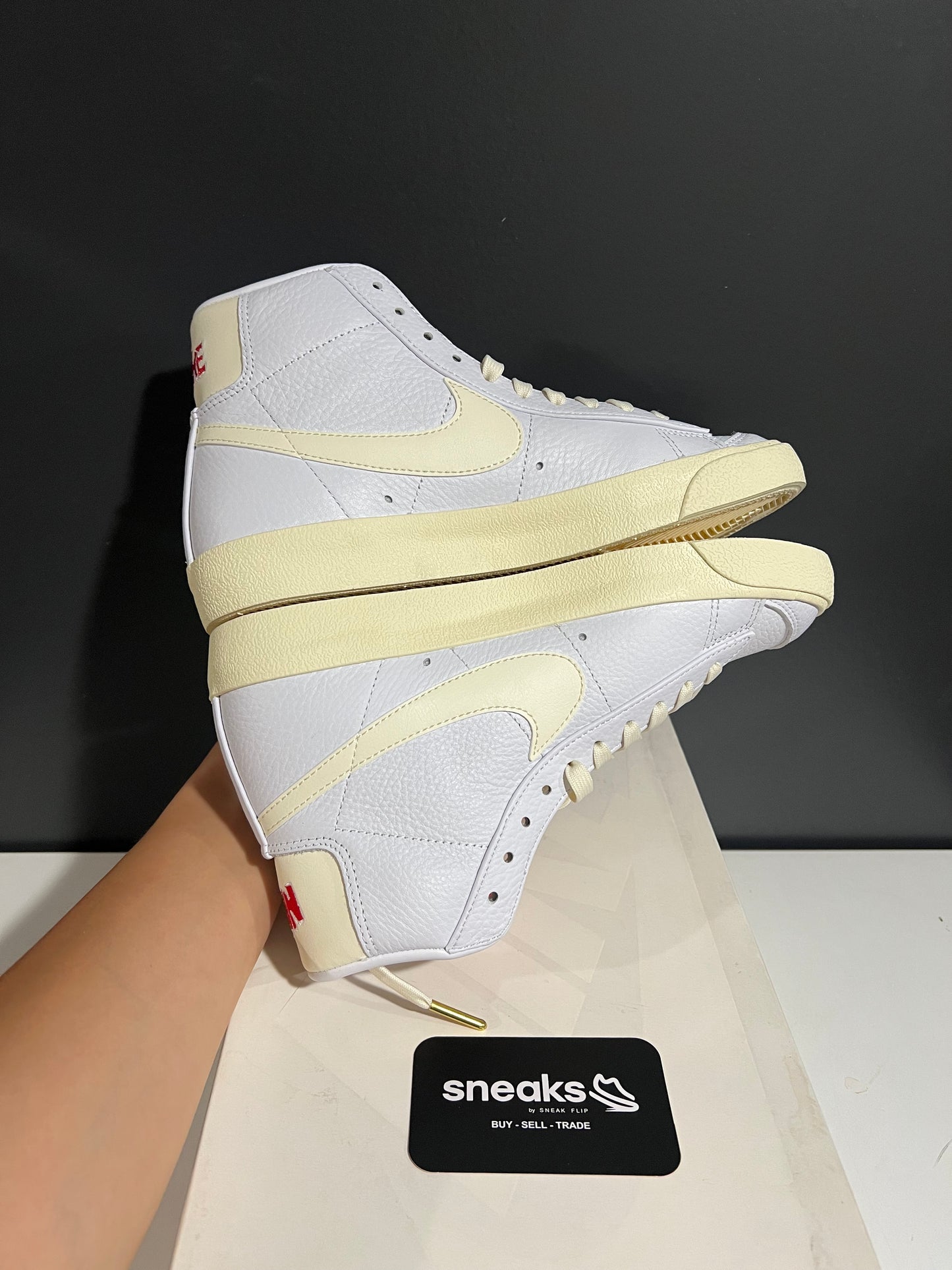 NEW Nike Blazer Mid ’77 Vintage Popcorn CW6421-100 SIZE 8W/6.5M OG ALL JY25-210