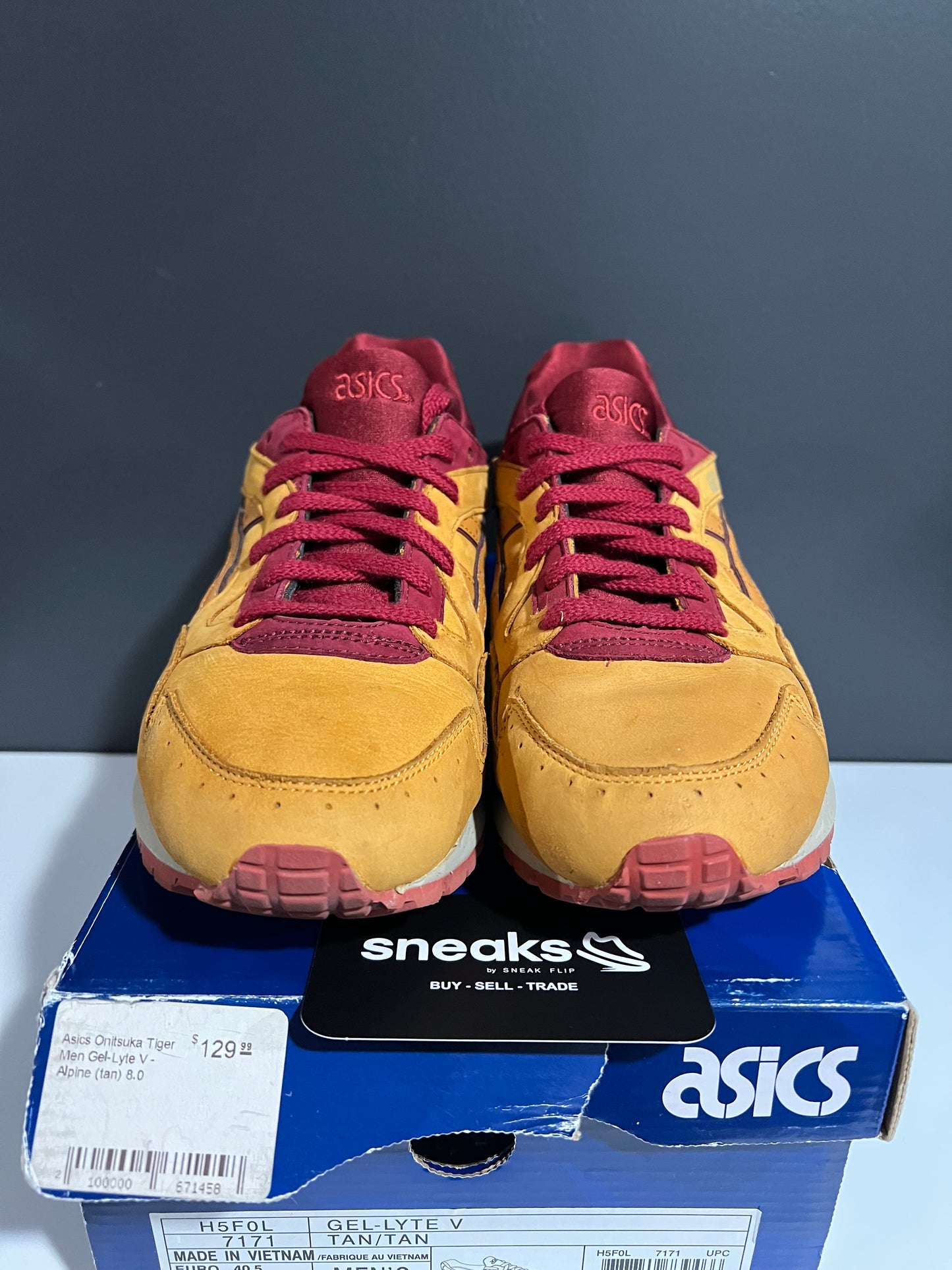 USED Gel Lyte 5 Alpine Blast Pack H5F0L-7171 SIZE 8M OG ALL