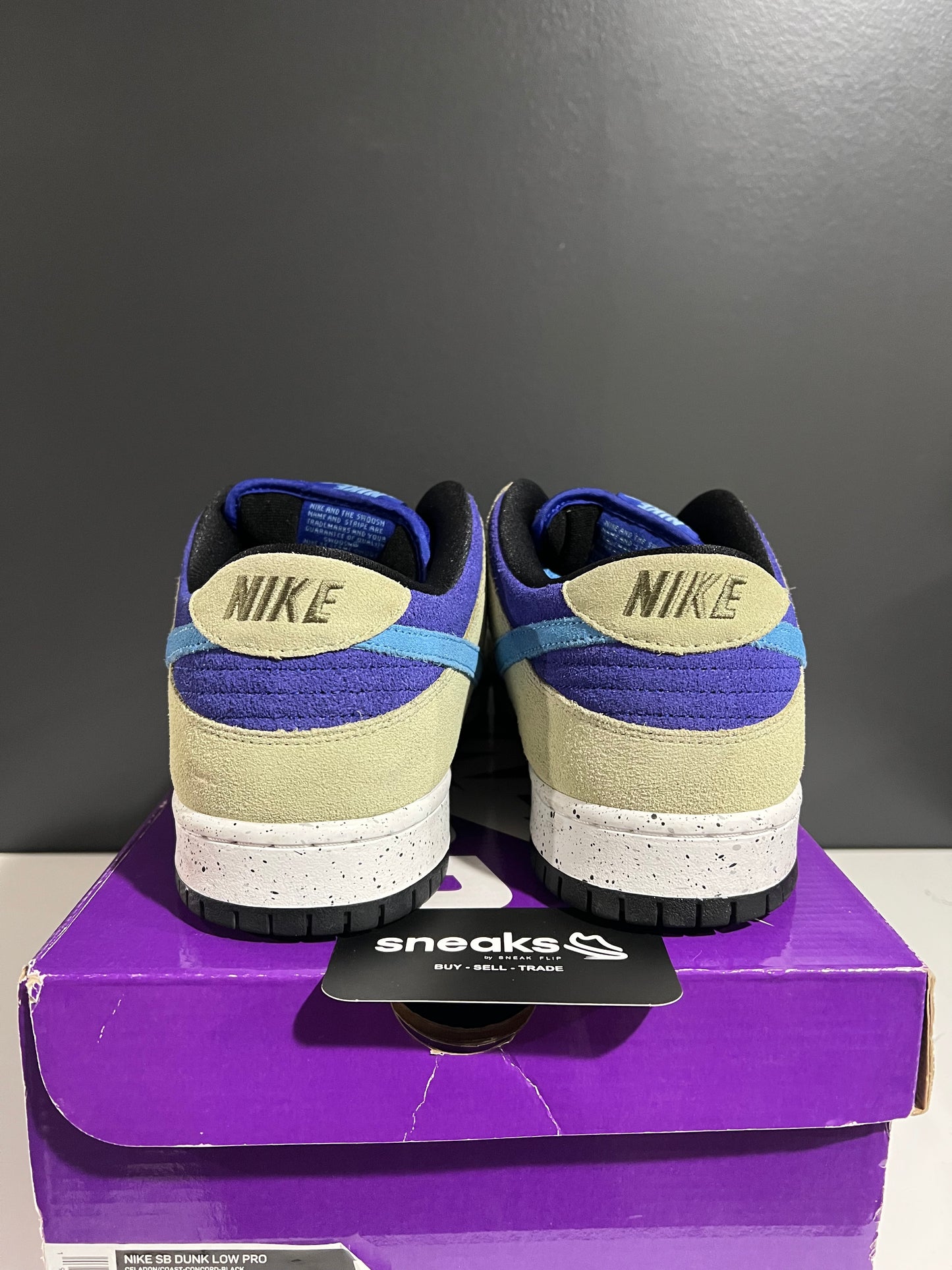 USED Dunk Low SB ACG Celadon BQ6817-301 SIZE 13M OG ALL