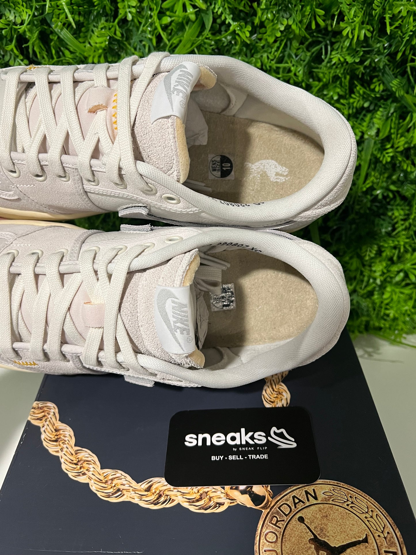 USED Union LA x Air Jordan 1 KO Low Sail Muslin DZ4864-100 SIZE 10M OG ALL