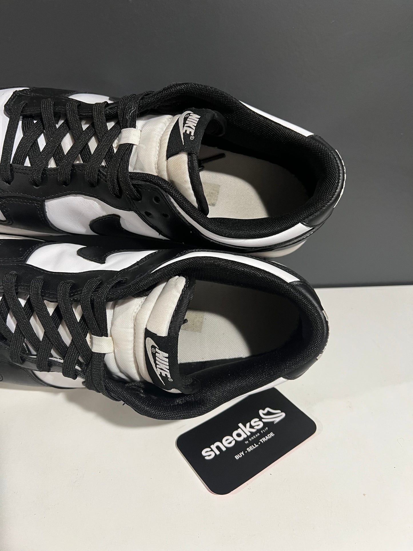 USED Dunk Low Black White DD1391-100 SIZE 13M NO BOX AG25-127