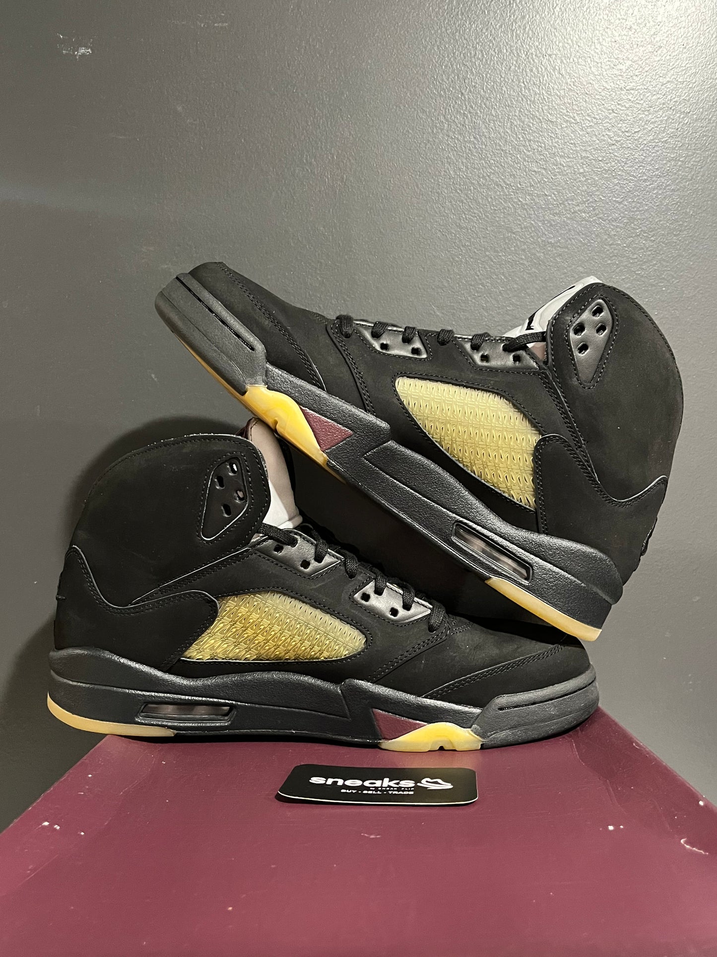 USED A Ma Maniére x Air Jordan 5 Retro Dusk FD1330-001 SIZE 12M OG ALL SP25-095