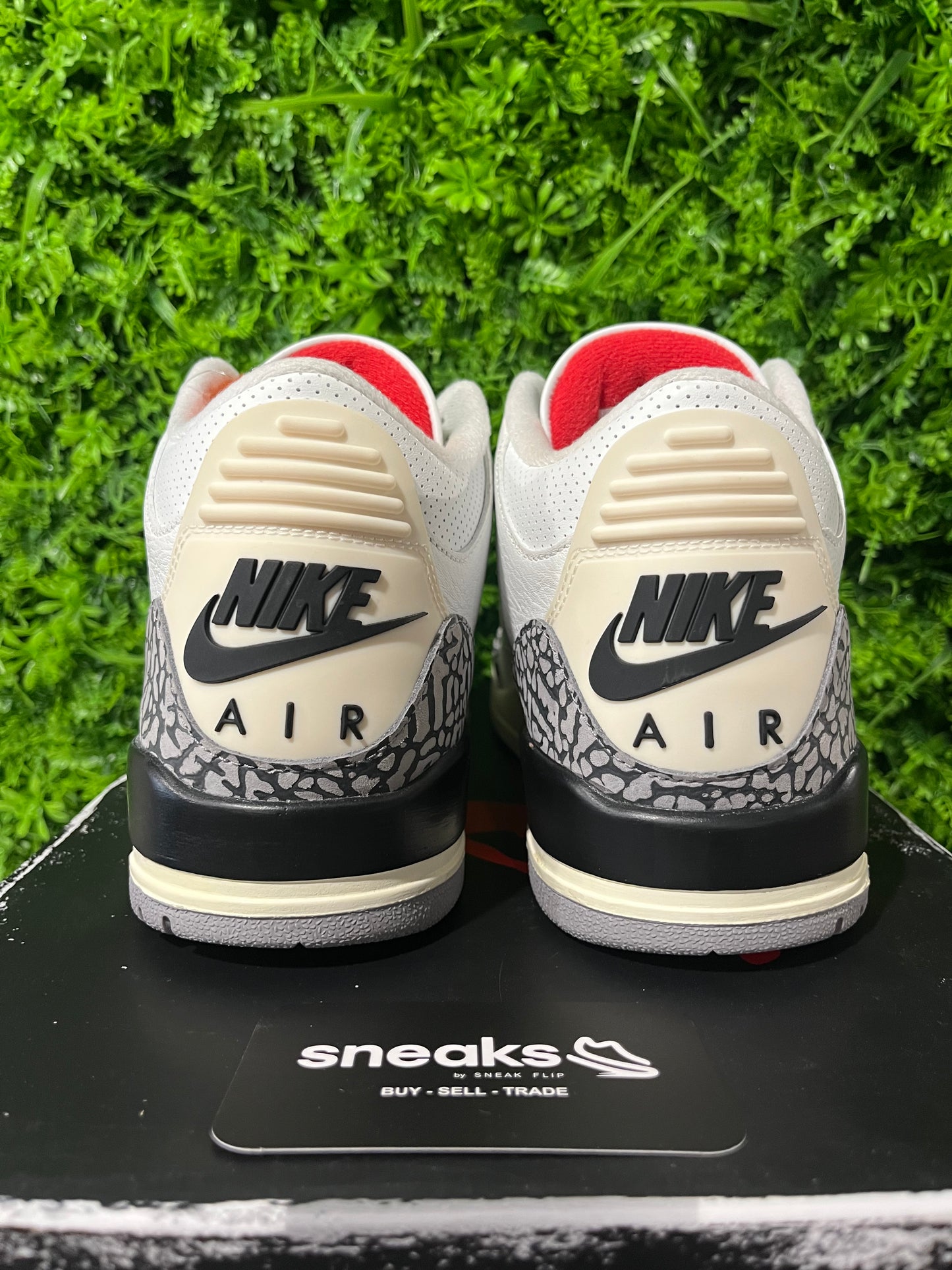 USED Air Jordan 3 Retro White Cement Reimagined DN3707-100 SIZE 10.5M OG ALL #1