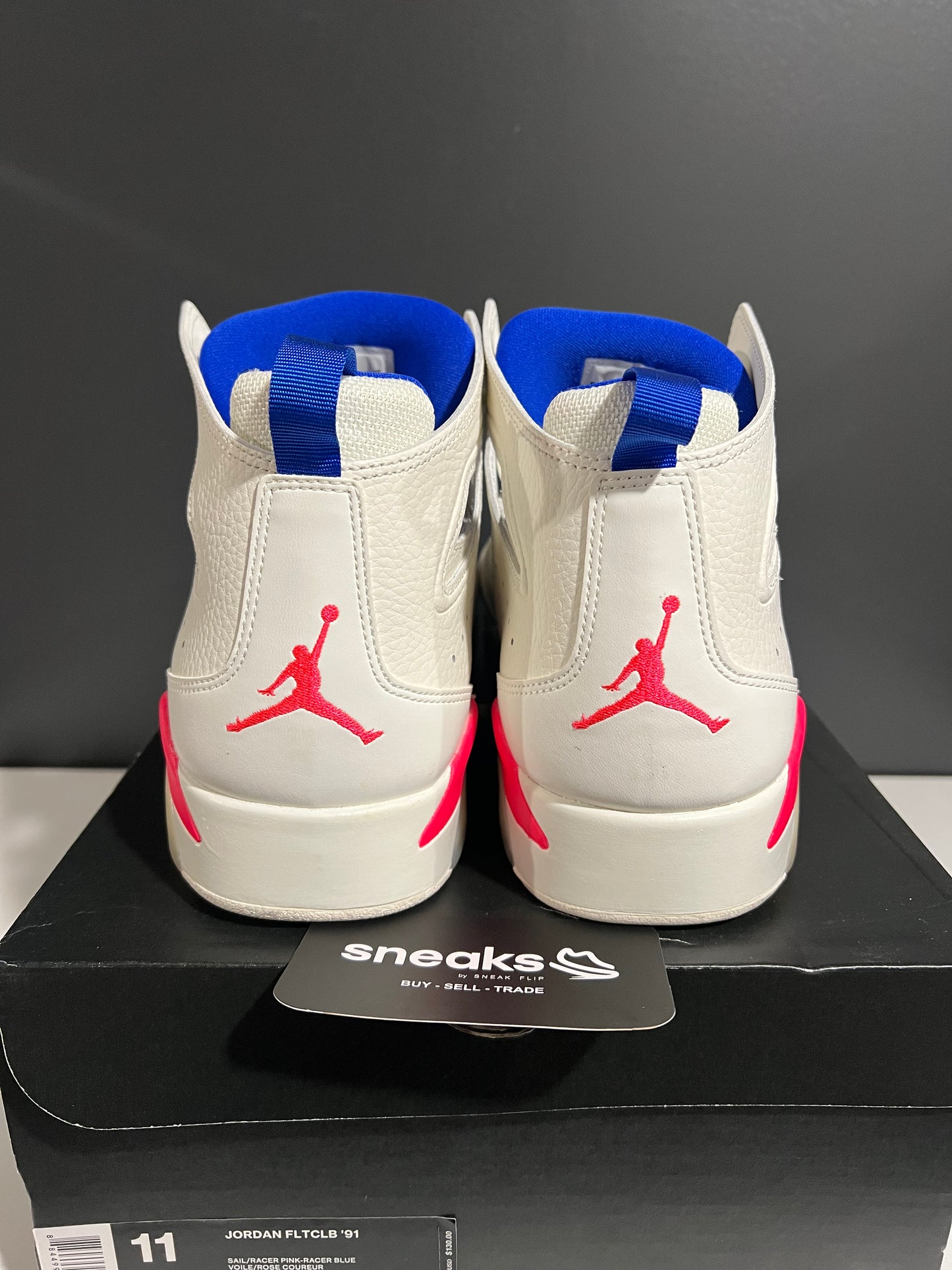 NEW Jordan Flight Club '91 Ultramarine 555475-125 SIZE 11M OG ALL AG25-285
