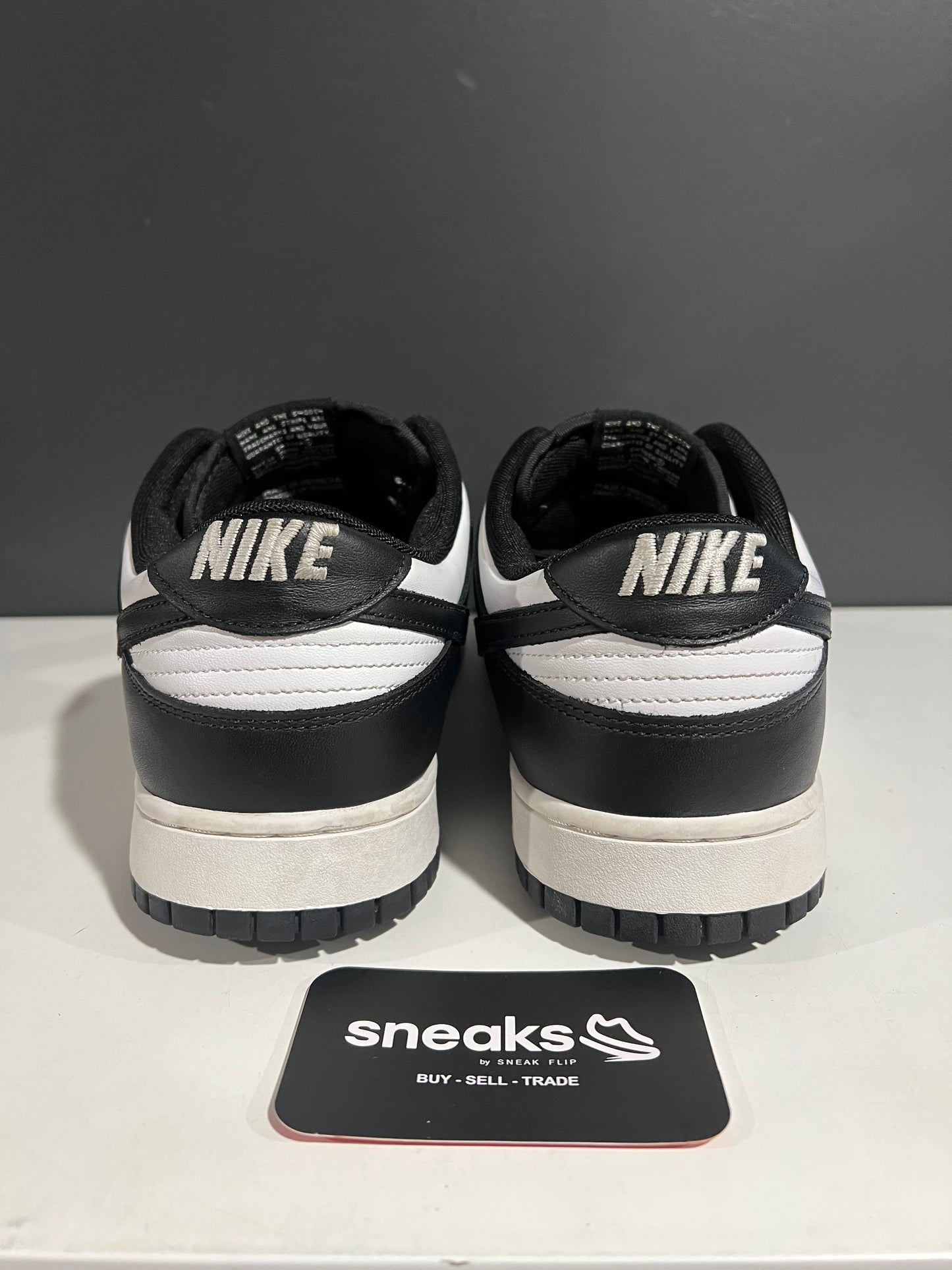 USED Dunk Low Black White DD1391-100 SIZE 13M NO BOX AG25-127