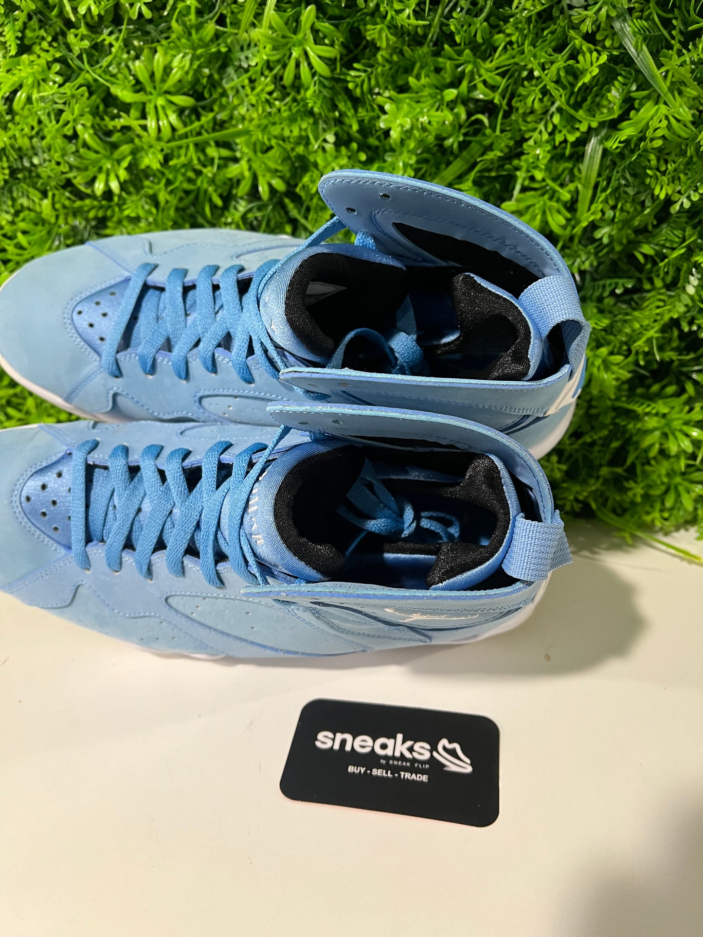 USED Air Jordan 7 Retro Pantone 304775-400 SIZE 9.5M NO BOX