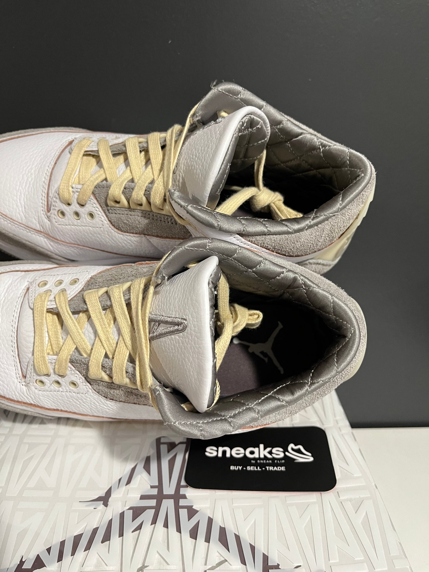USED Air Jordan 3 Retro SP A Ma Maniére Raised By Women DH3434-110 SIZE 7.5M OG ALL JN25-306