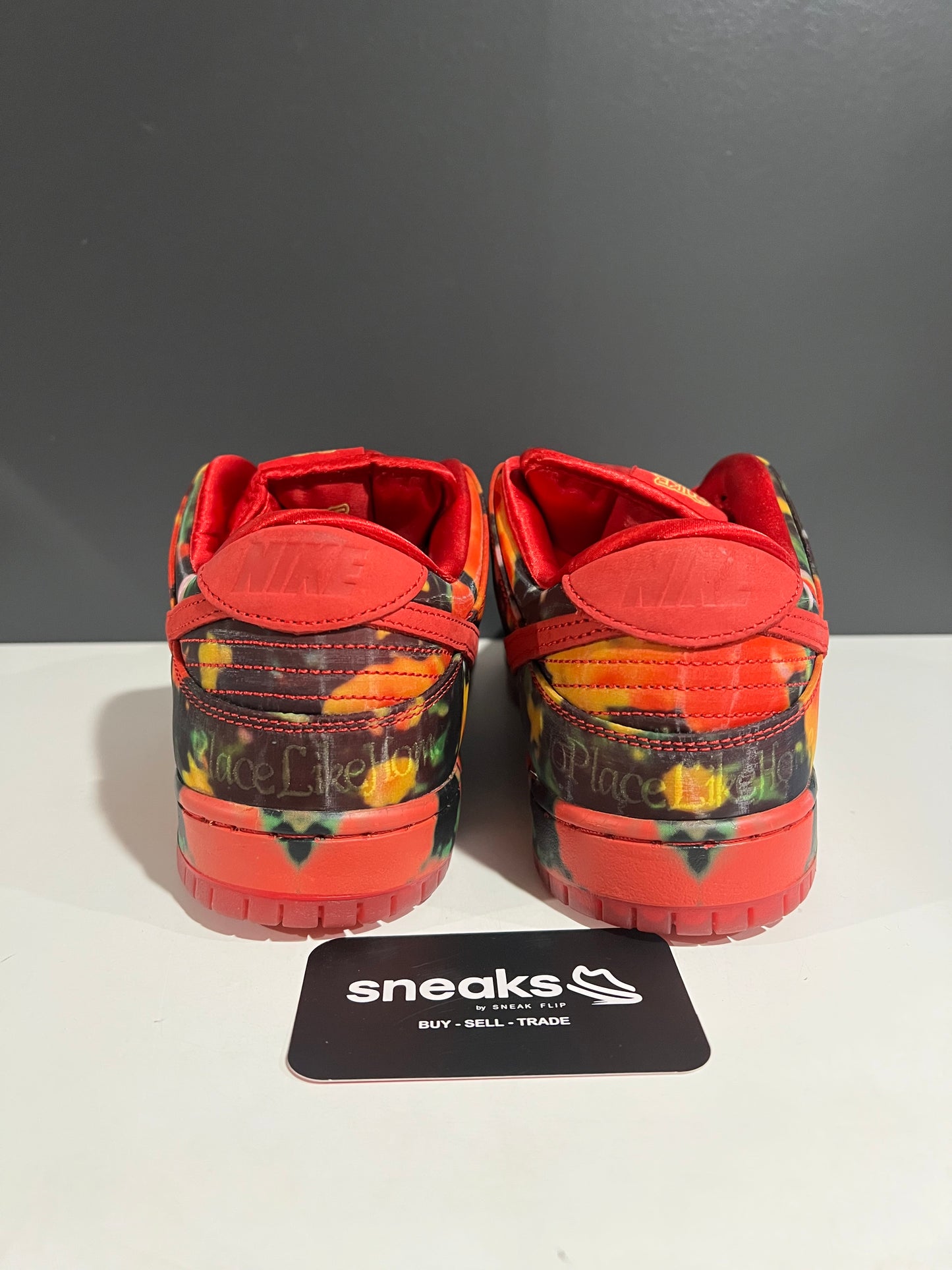 USED Nike SB Dunk Low “Wizard of Oz” Poppy Field FZ1291-600 SIZE 10M NO BOX JY25-199