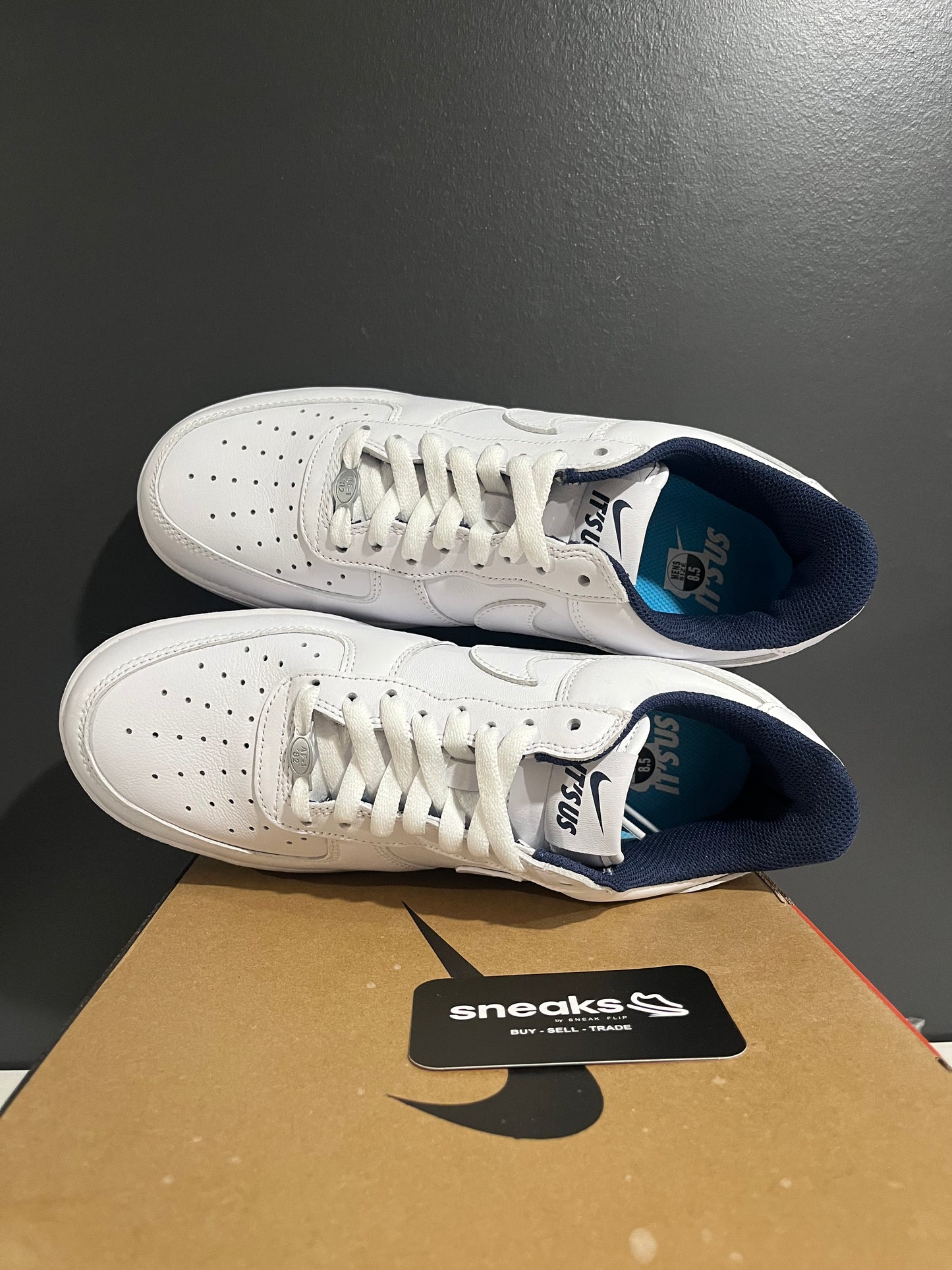 USED Lil Yachty x Air Force 1 Low Concrete Boys IB5720-100 SIZE 10M OG ALL