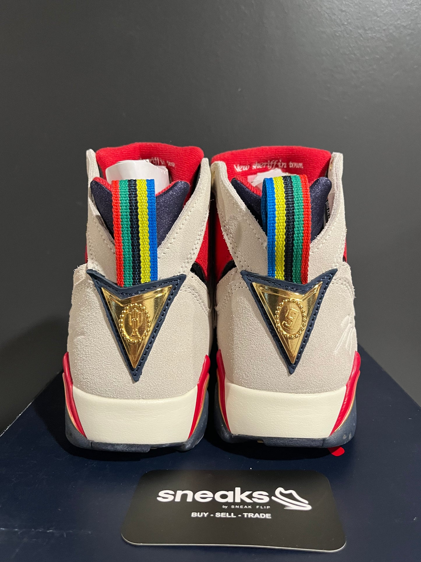 USED Trophy Room x Air Jordan 7 Retro New Sheriff in Town DM1195-474 SIZE 7.5M OG ALL SP25-110