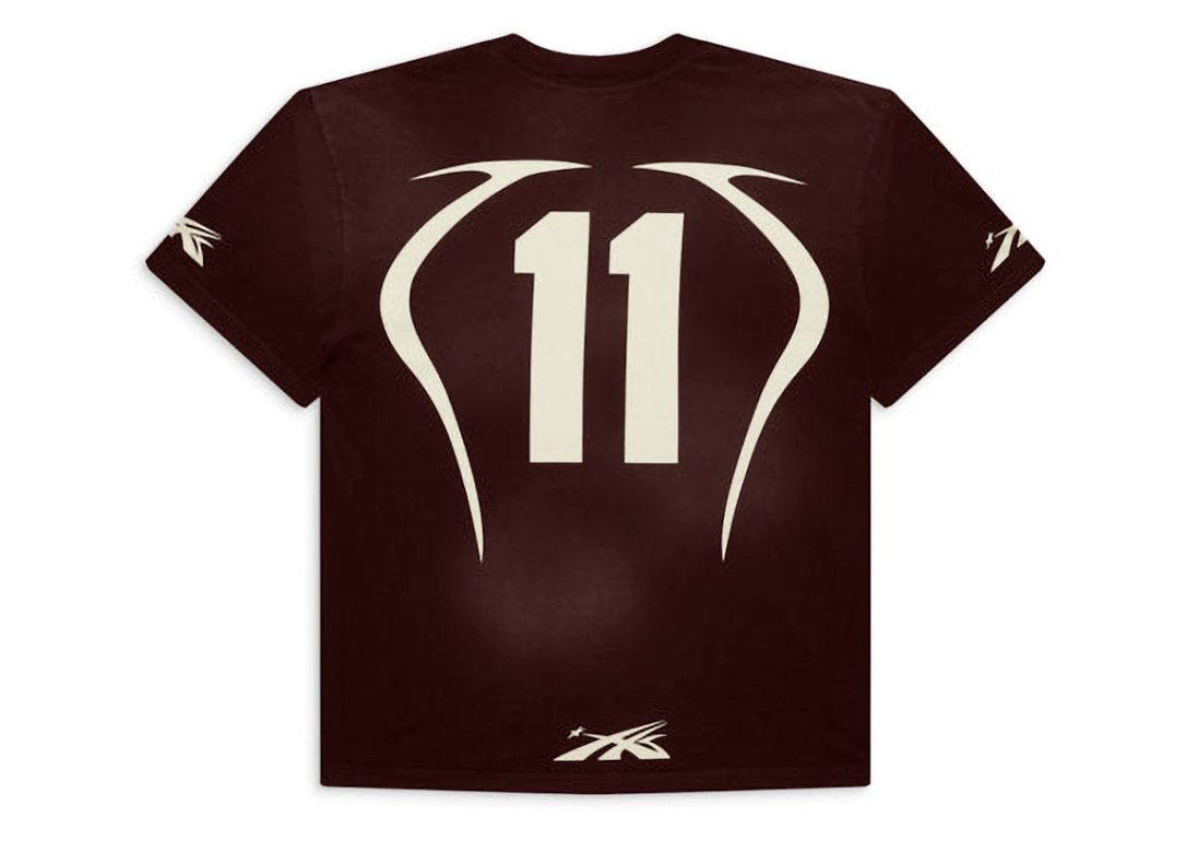 Hellstar Warm Up T-Shirt Brown