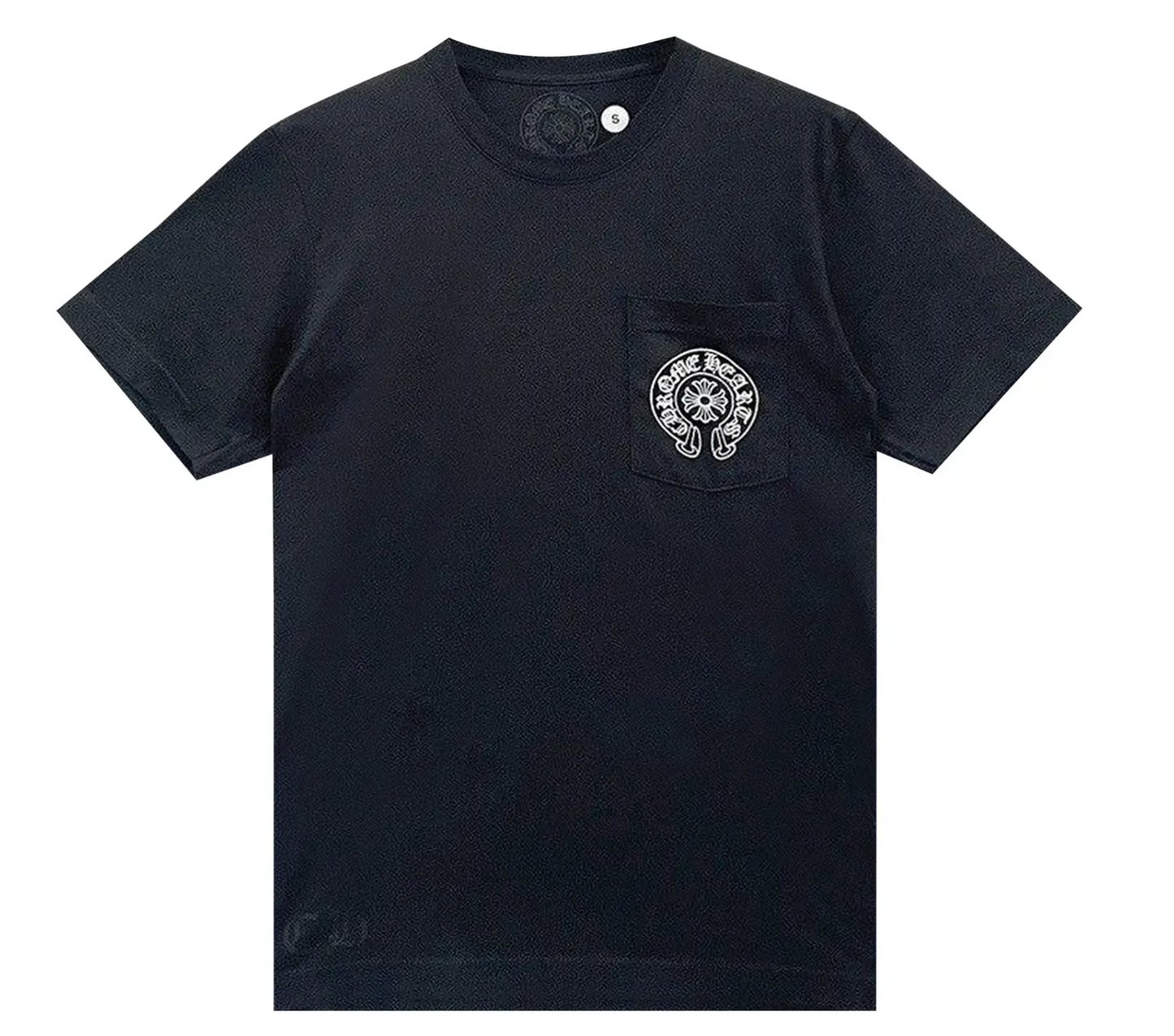 Chrome Hearts Las Vegas Exclusive Horseshoe Logo Pocket T-Shirt Black