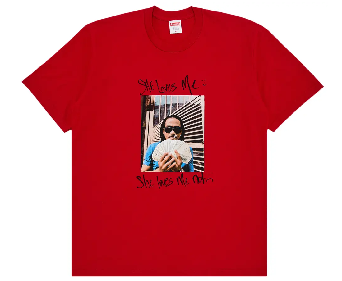 NEW Supreme Max B Tee Red