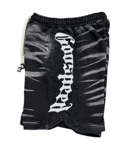 Godspeed Courtside Shorts Black Tie Dye