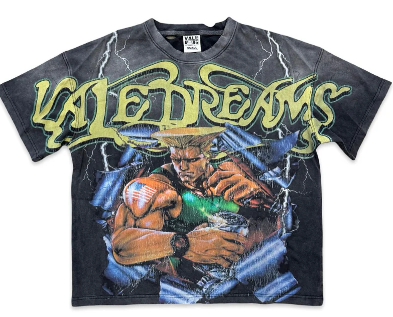 VALE FOREVER T Shirts ヴィンテージ Tシャツ GUILE TEE ガイル GUILE TEE – Vale Forever