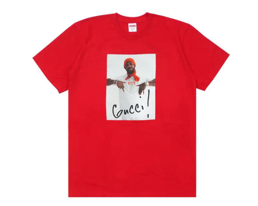 Supreme Gucci Mane Tee Red
