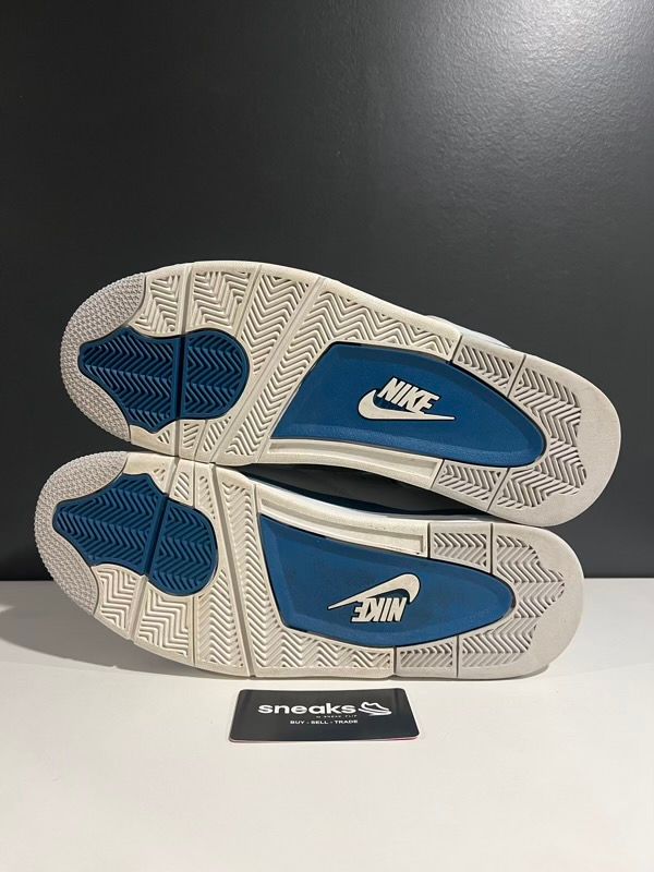 USED SIZE 13M Jordan 4 Retro Military Blue (2024) - USED NO BOX