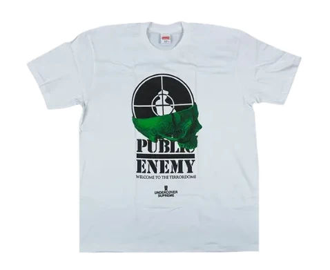 Supreme UNDERCOVER/Public Enemy Terrordome Tee White