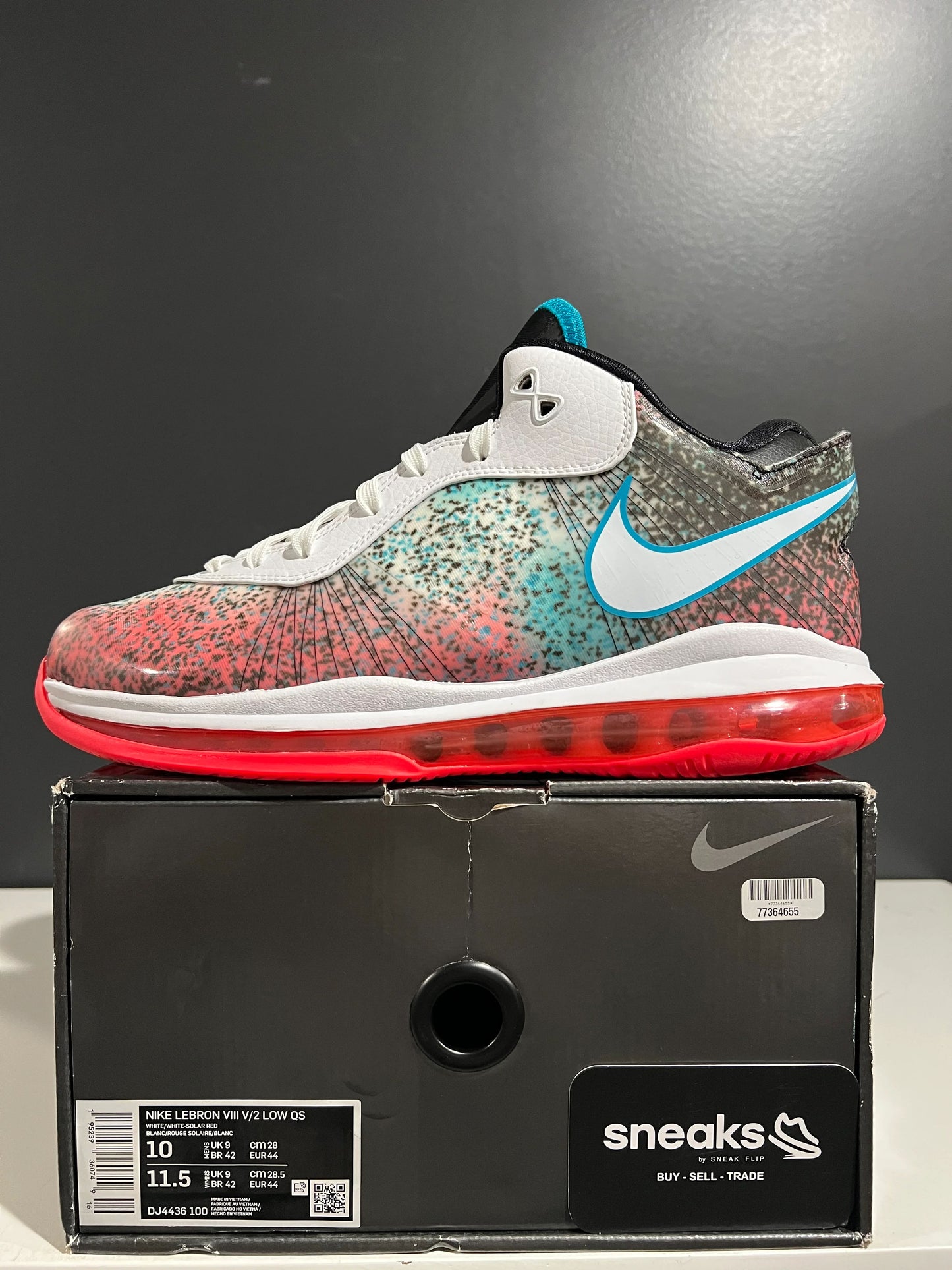 Nike LeBron 8 V2 Low Miami Nights (2021) - Used