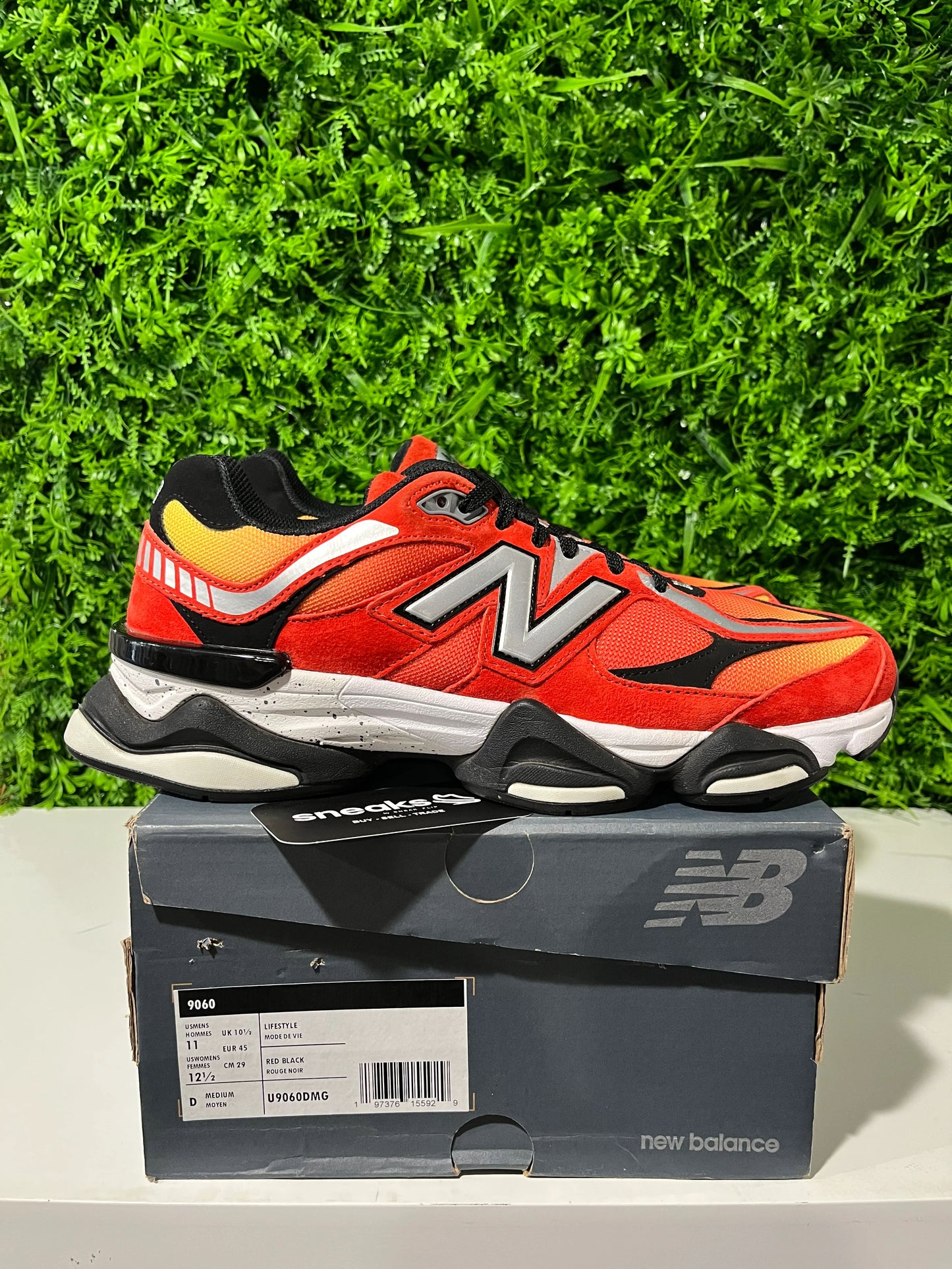 New Balance 9060 DTLR Fire Sign - Used