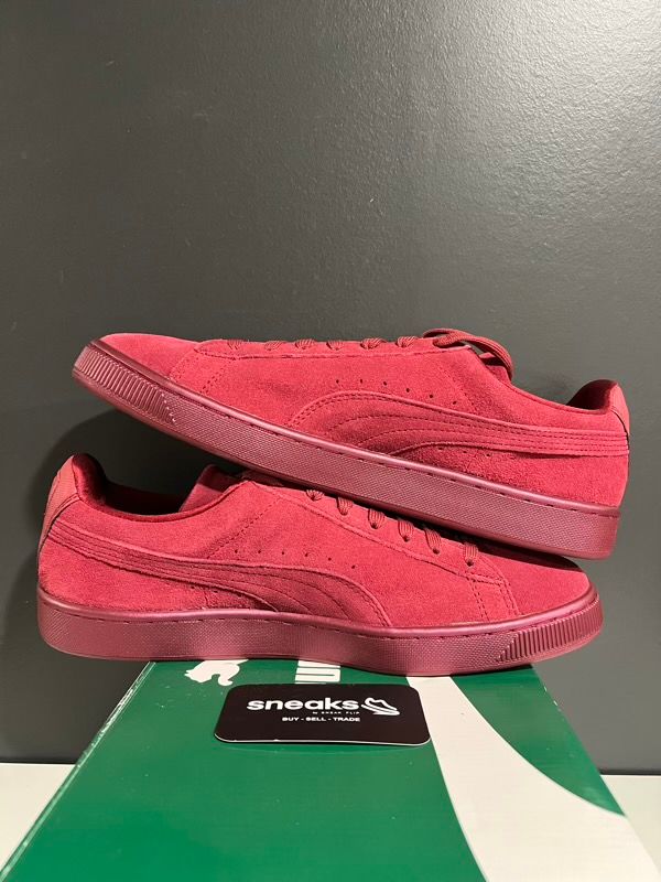SIZE 11M Puma Suede Classic Tibetan Red  (Women's)