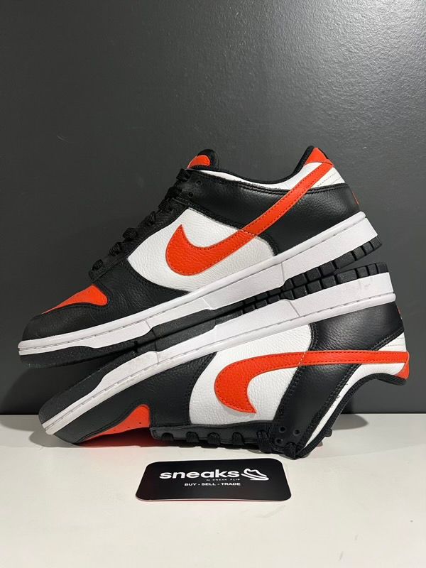 Nike Dunk Low Orange Black JGCG - USED NO BOX