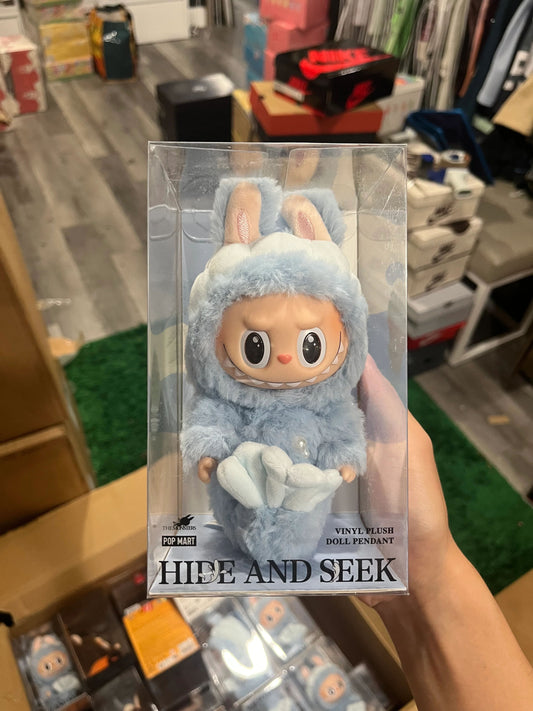 Pop Mart Labubu Hide and Seek In Singapore Series Vinyl Plush Pendant