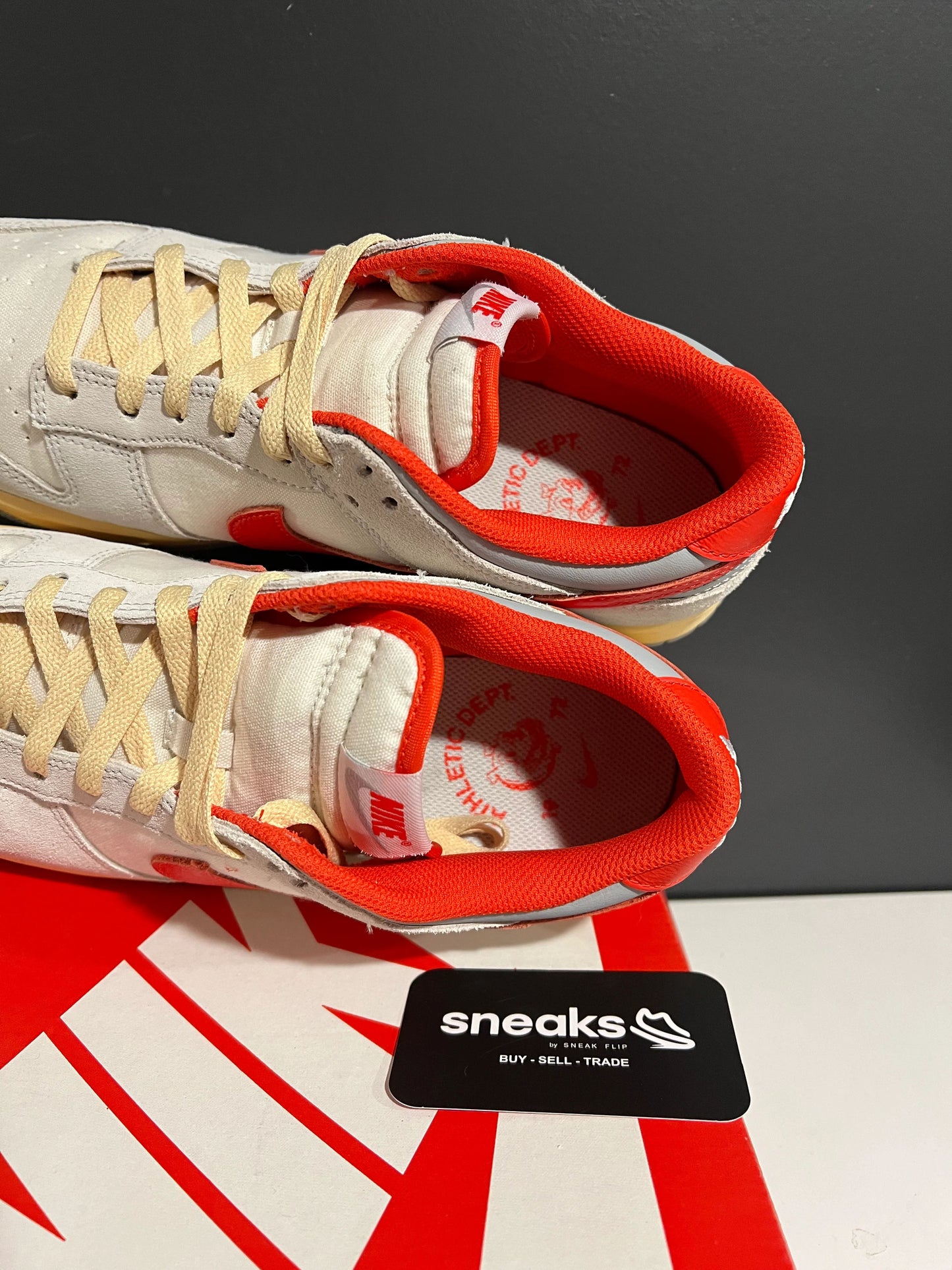 Nike Dunk Low Athletic Department Picante Red - Used