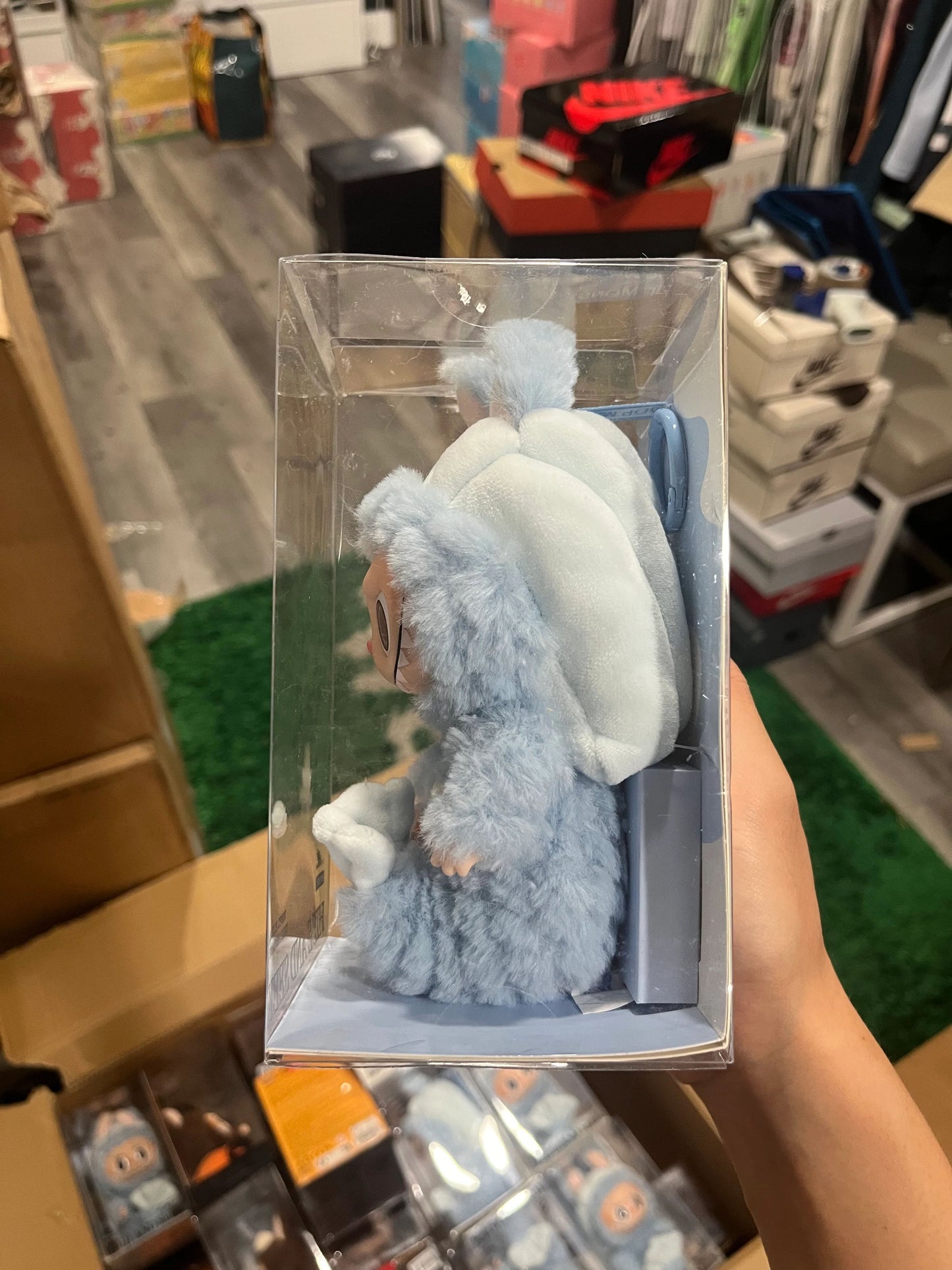 Pop Mart Labubu Hide and Seek In Singapore Series Vinyl Plush Pendant