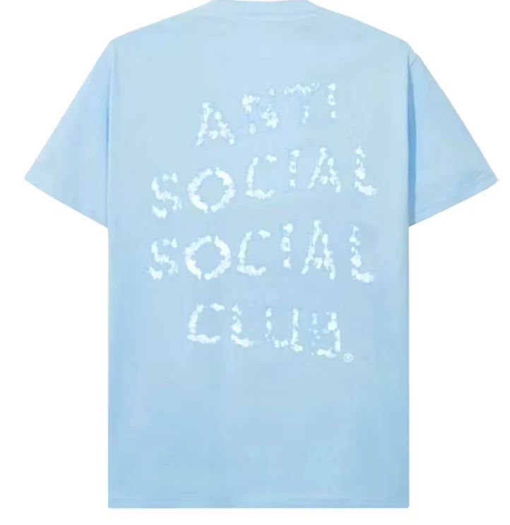 Anti Social Social Club Partly Cloudy T-shirt Blue