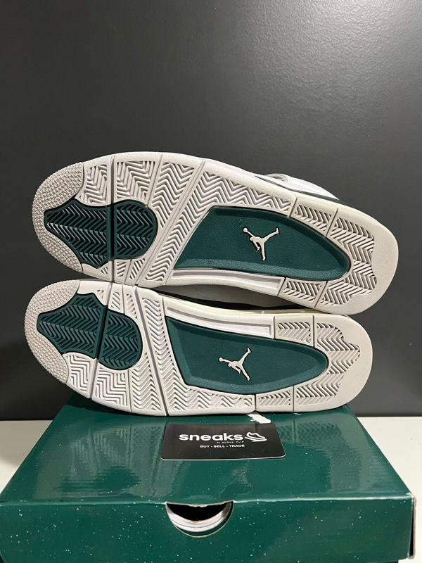 USED SIZE 11M Jordan 4 Retro Oxidized Green - Used