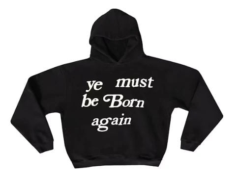 Cactus Plant Flea Market Born Again Hooded Sweatshirt Black