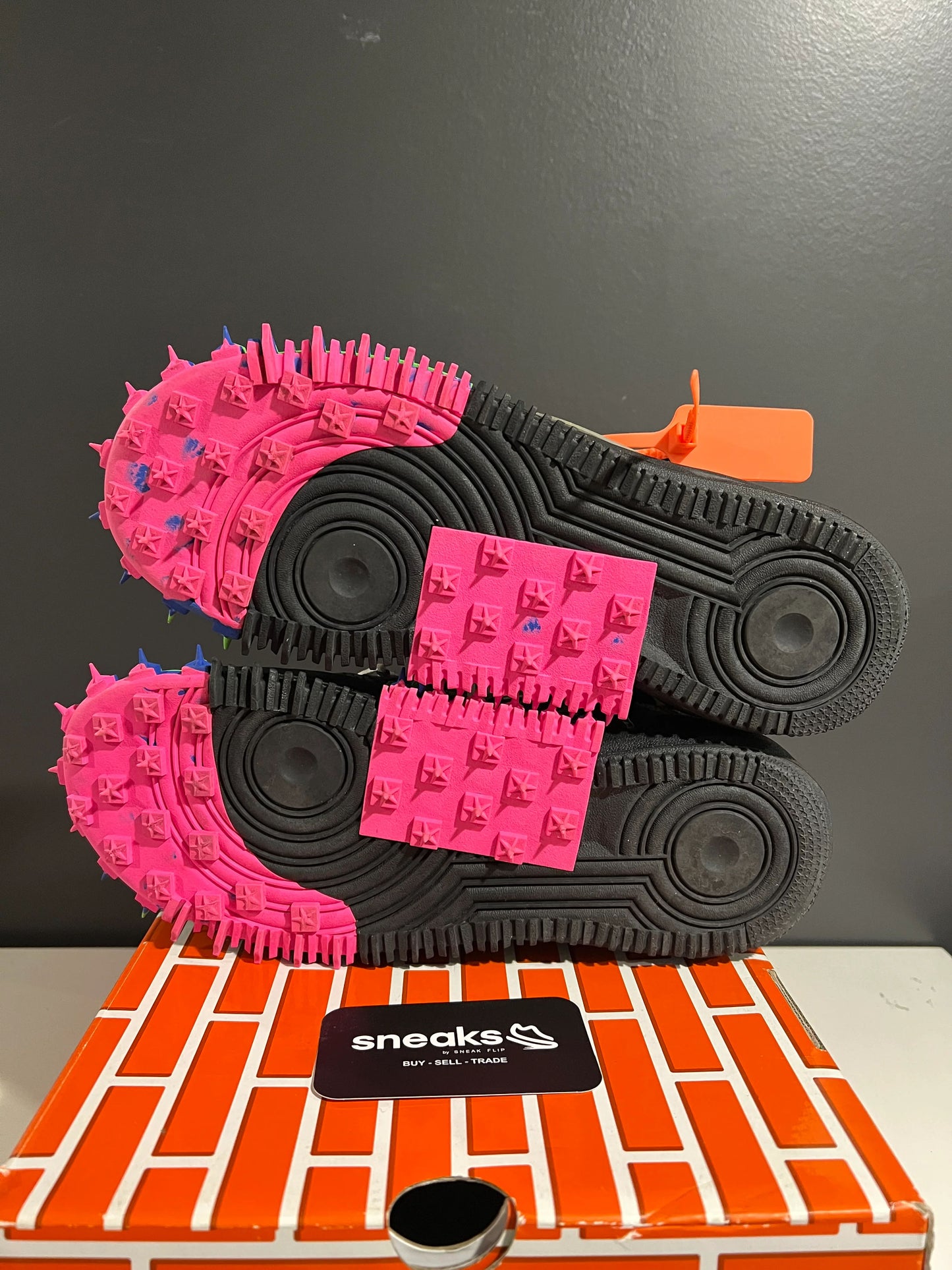 Nike Air Force 1 Mid Off-White Black - Used